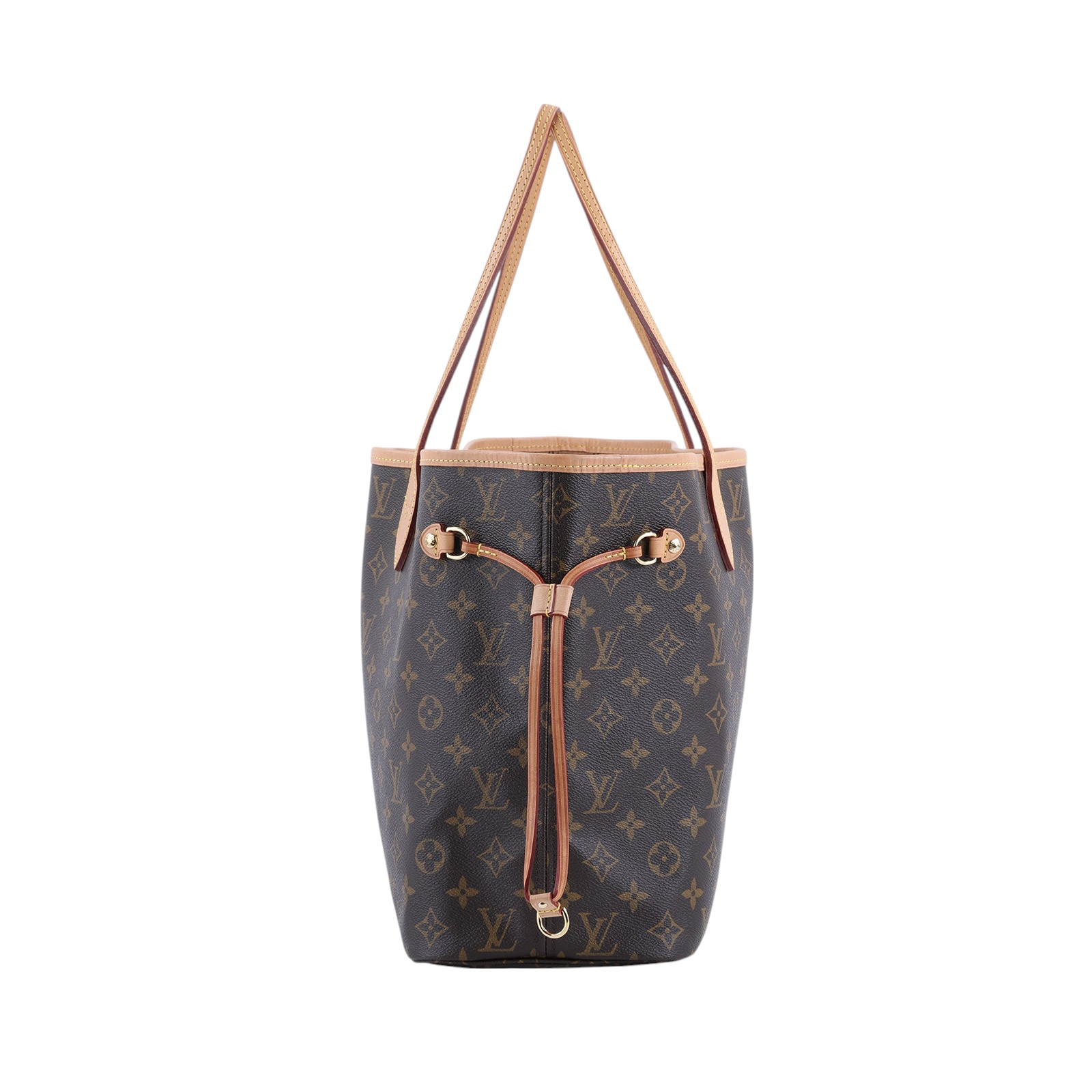 路易威登 LOUIS VUITTON Neverfull MM 經典帆布 肩背 購物袋 M40995 晶片款 原花NEVERFULL MM 內袋