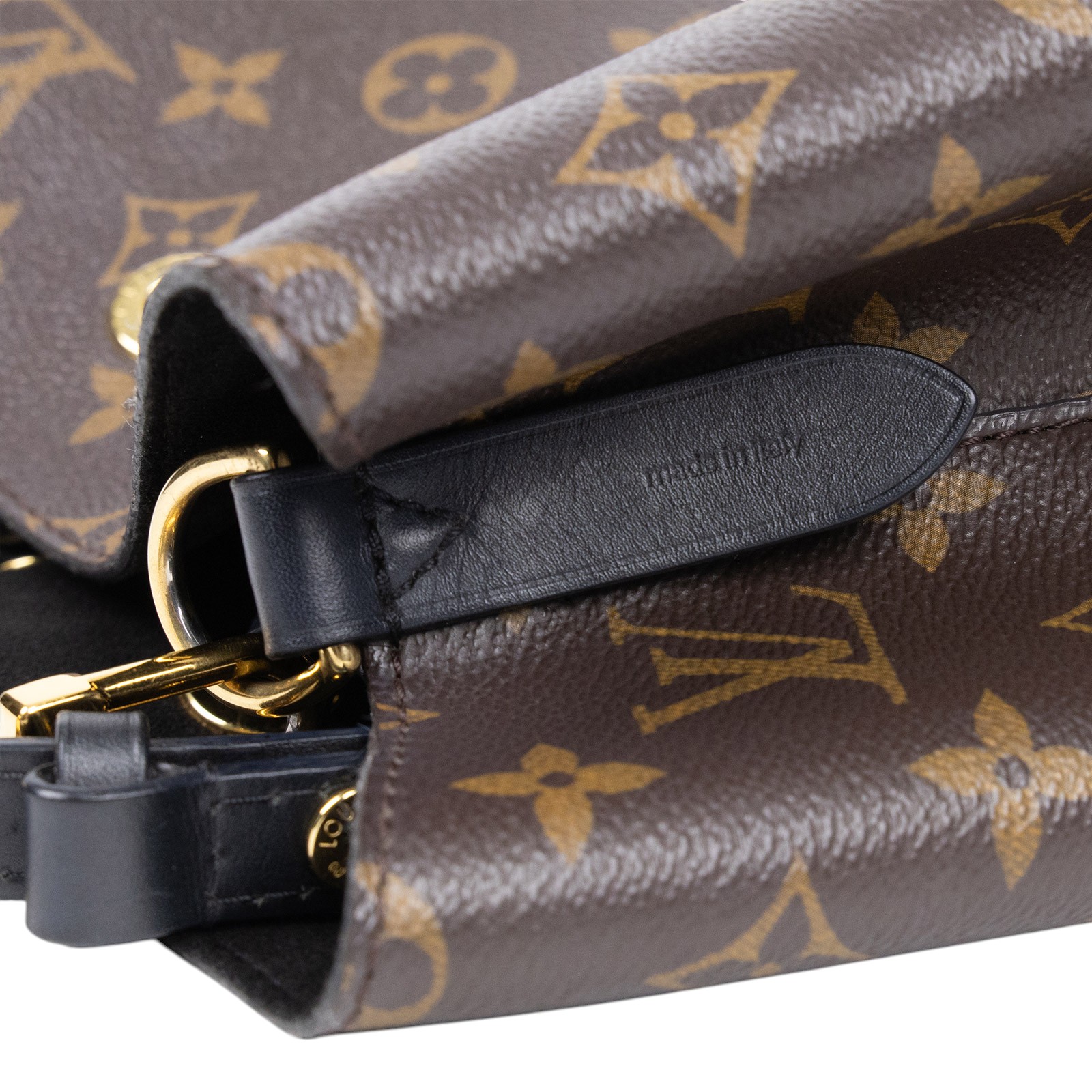 路易威登 LOUIS VUITTON NéoNoé MM 原花 束口水桶包 M44020 黑原花NEONOE水桶包 無附屬品