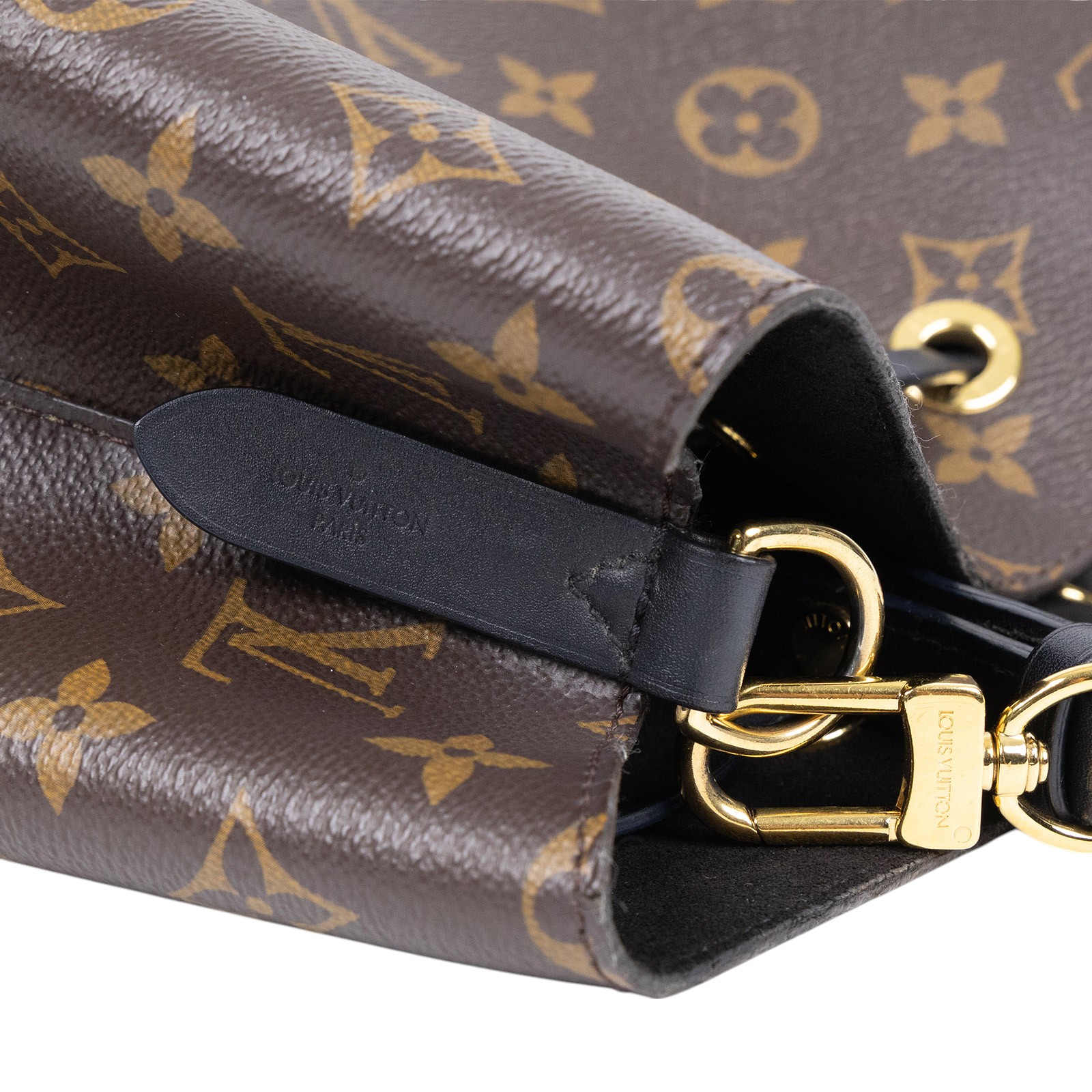 路易威登 LOUIS VUITTON NéoNoé MM 原花 束口水桶包 M44020 黑原花NEONOE水桶包 無附屬品