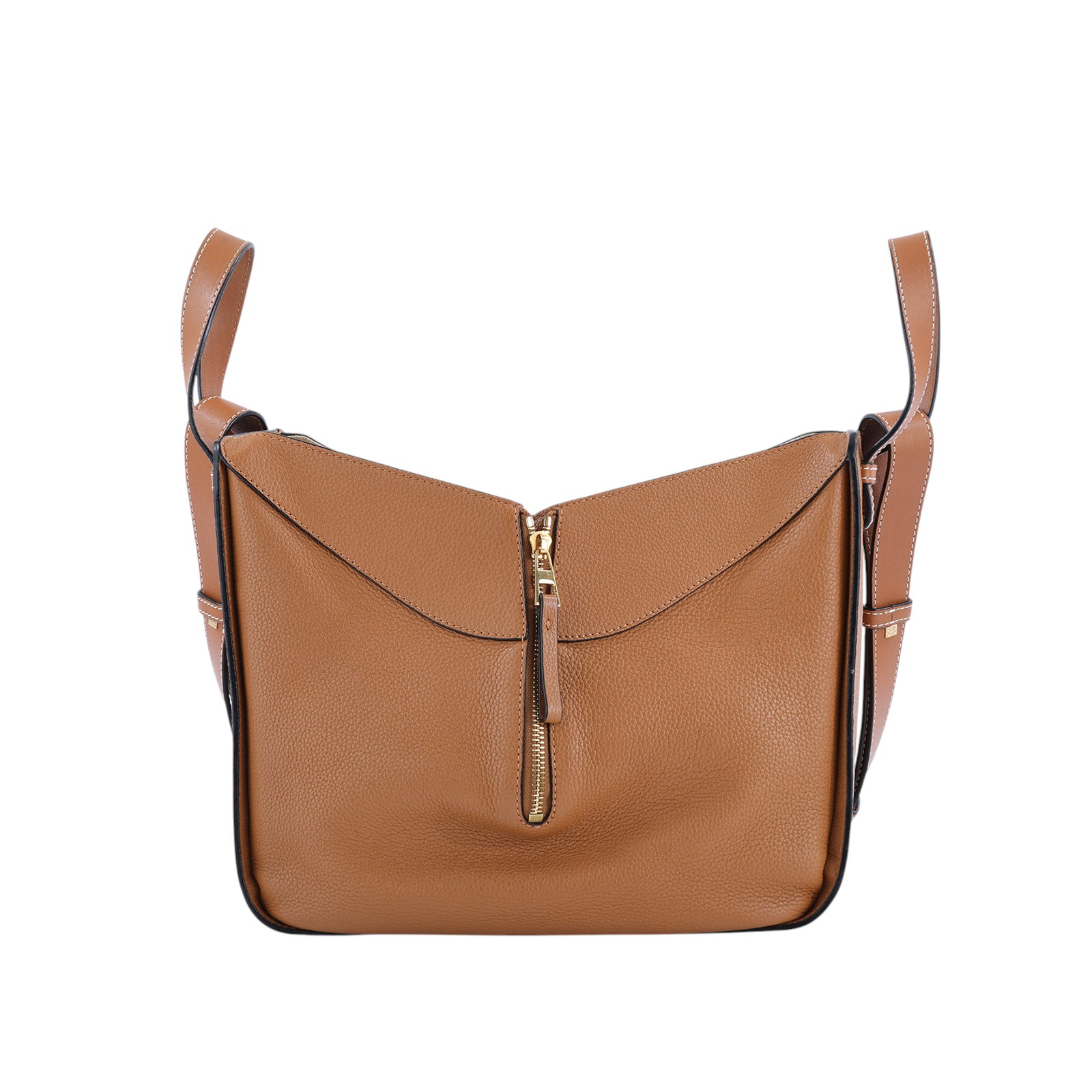 羅意威 LOEWE Hammock 手提包 小型 經典小牛皮  387.30.S35 焦糖色HAMMOCK 防塵袋