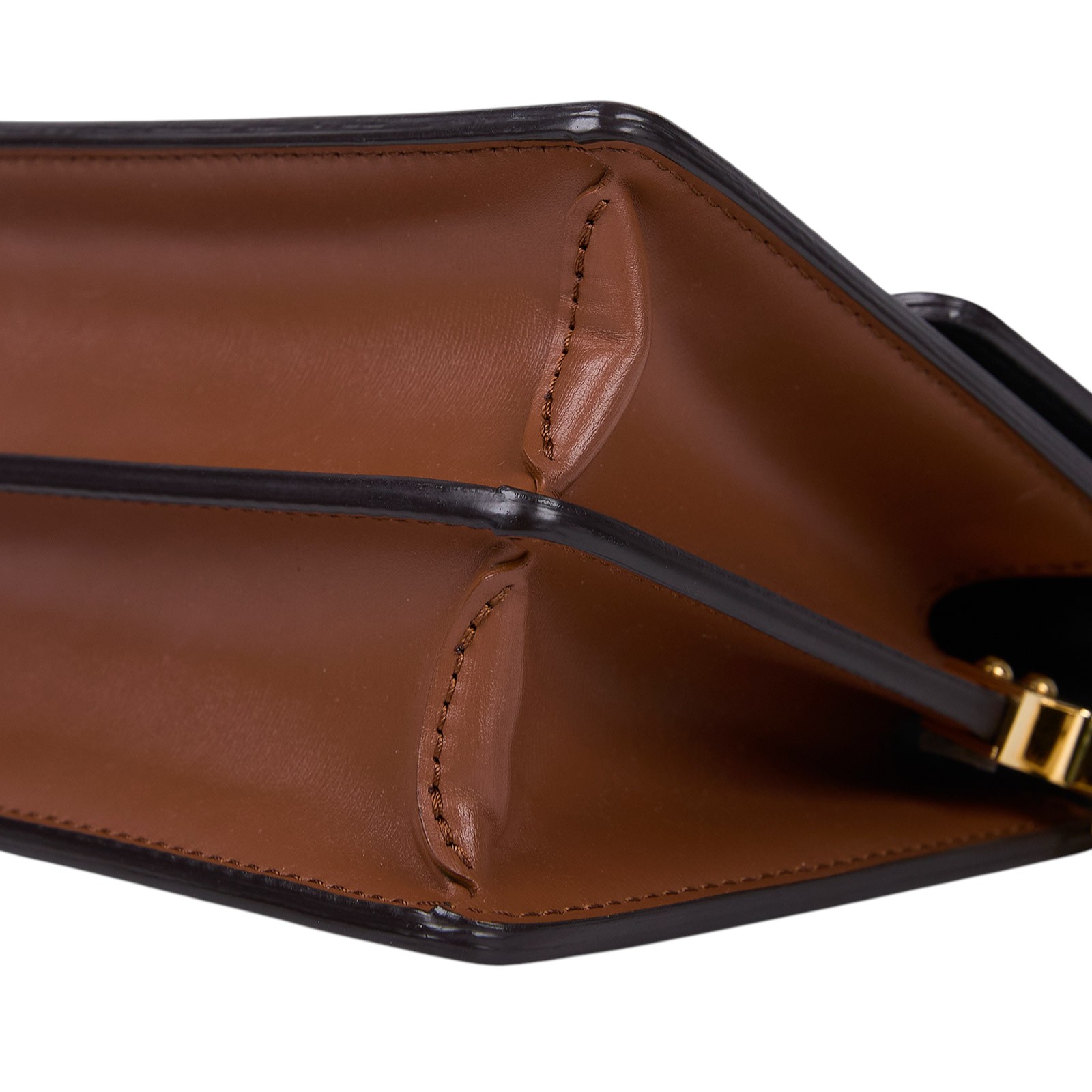 路易威登 LOUIS VUITTON Mini Dauphine 達芙妮 Reverse皮革飾邊 帆布肩背 斜背包 M45959 晶片款  原廠盒子/防塵袋/購買證明