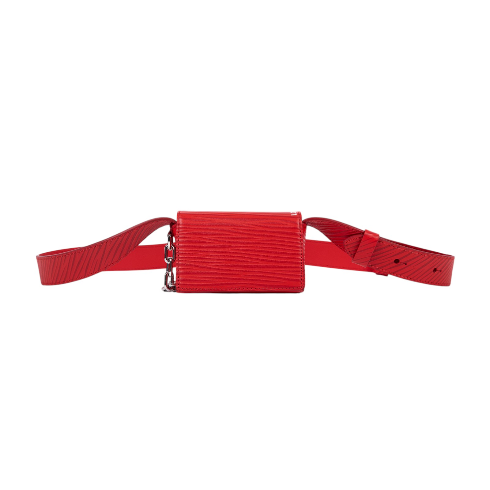 路易威登 LOUIS VUITTON Micro Steamer 郵差包 紅色 M23837 晶片款 紅色EPI迷你肩背包 防塵袋