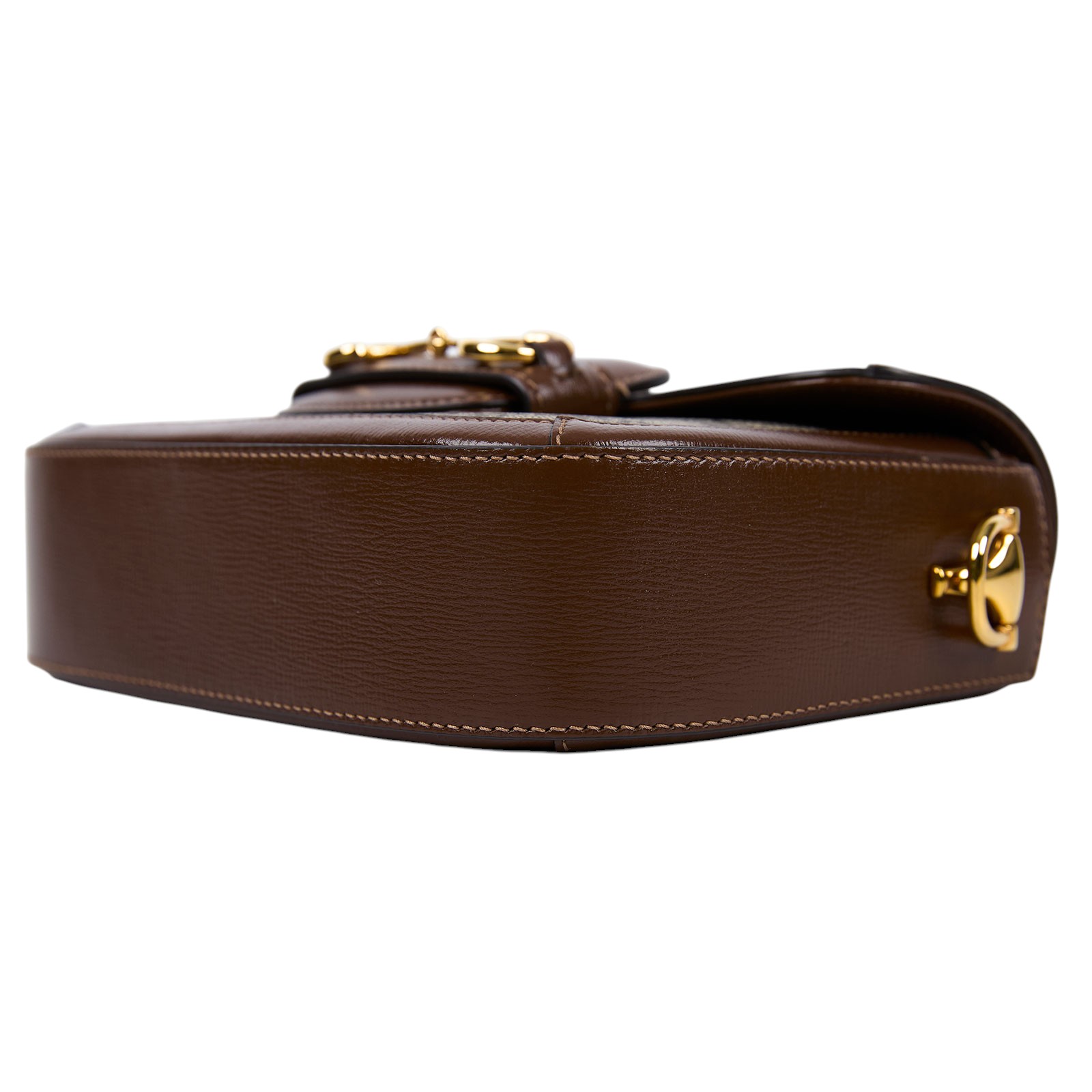 古馳 GUCCI Horsebit 1955 迷你 馬鞍包 658574 HUHHG 棕1955 mini 防塵袋/原廠盒子/購買證明/背袋