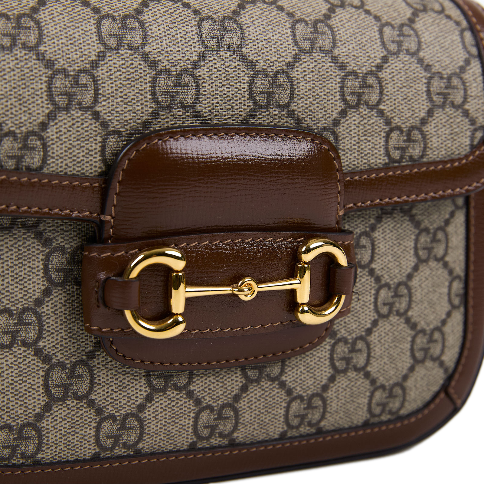 古馳 GUCCI Horsebit 1955 迷你 馬鞍包 658574 HUHHG 棕1955 mini 防塵袋/原廠盒子/購買證明/背袋