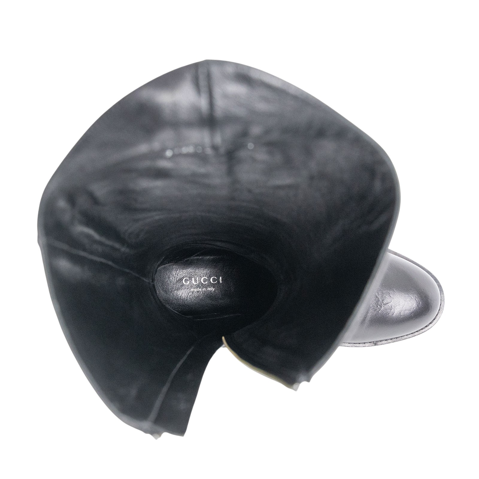 古馳 GUCCI Horsebit 長靴 333058 BK000_355 黑長靴 原廠盒子/防塵袋