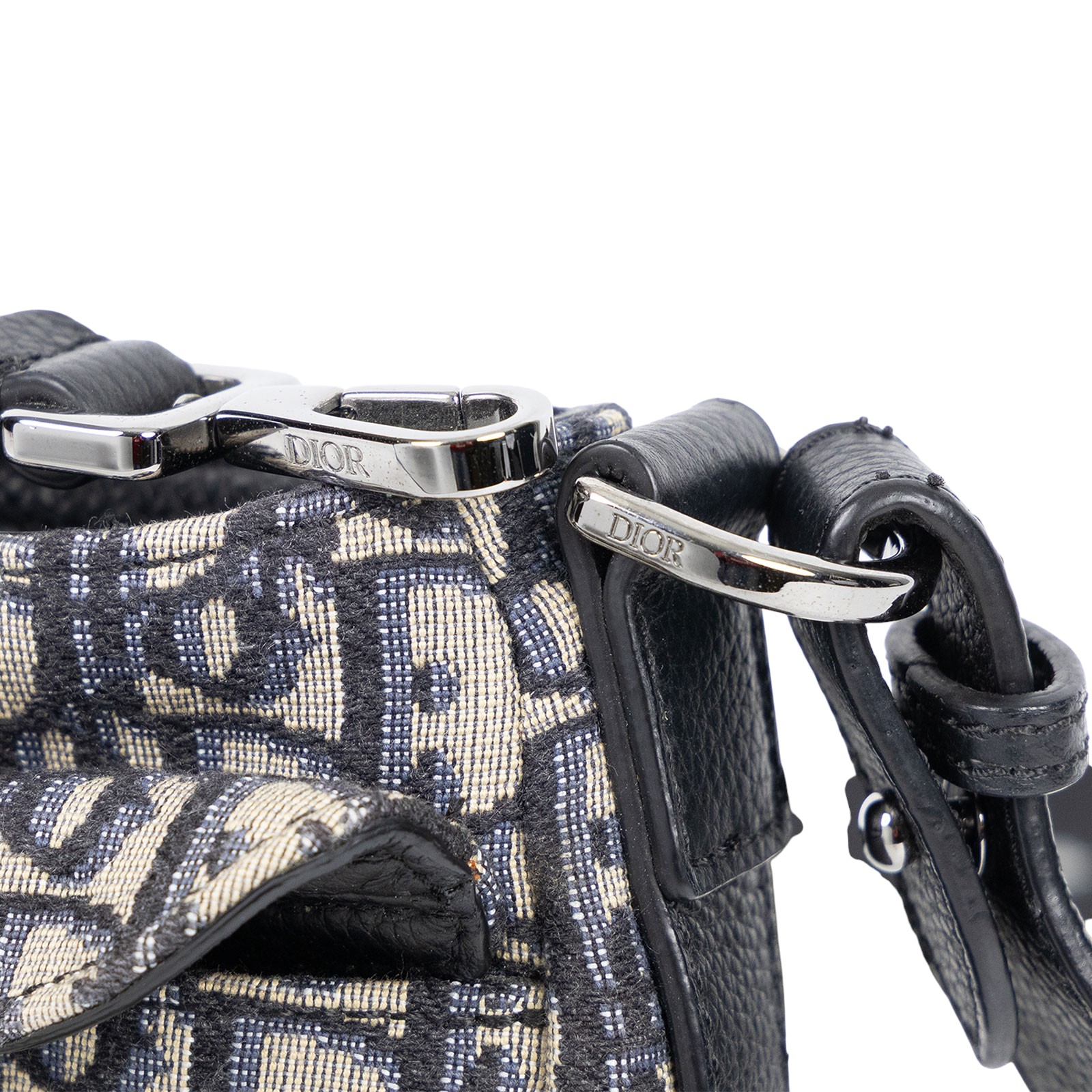 迪奧 CHRISTIAN DIOR Mini Saddle Soft 肩背包 1ADHO024YKY  原廠盒子/防塵袋/購買證明