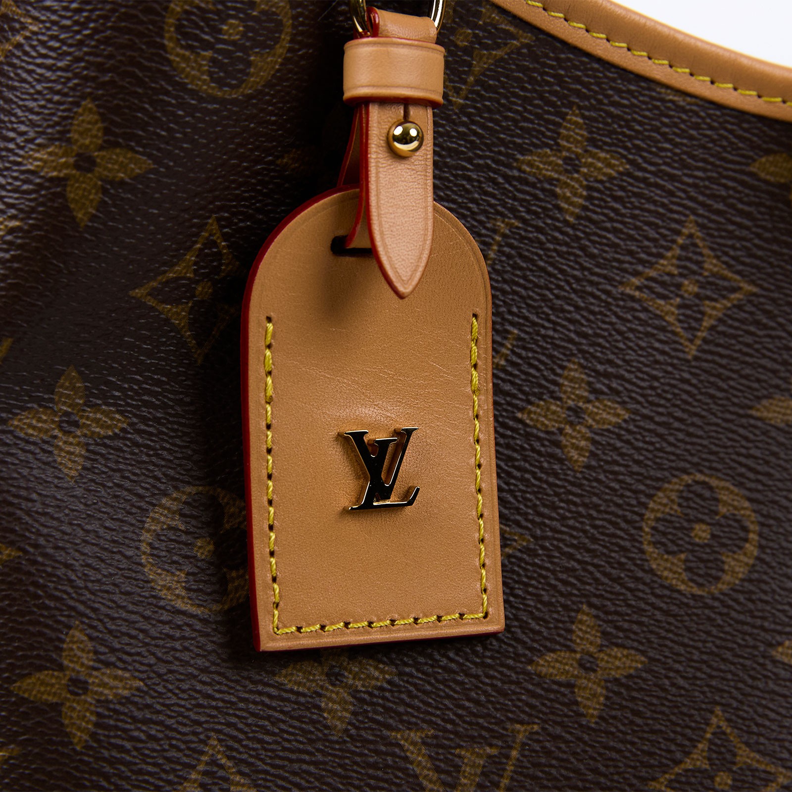 路易威登 LOUIS VUITTON CarryAll PM 原花 肩背包 M46203 晶片款 棕原花CarryAll PM 原廠盒子/購買證明