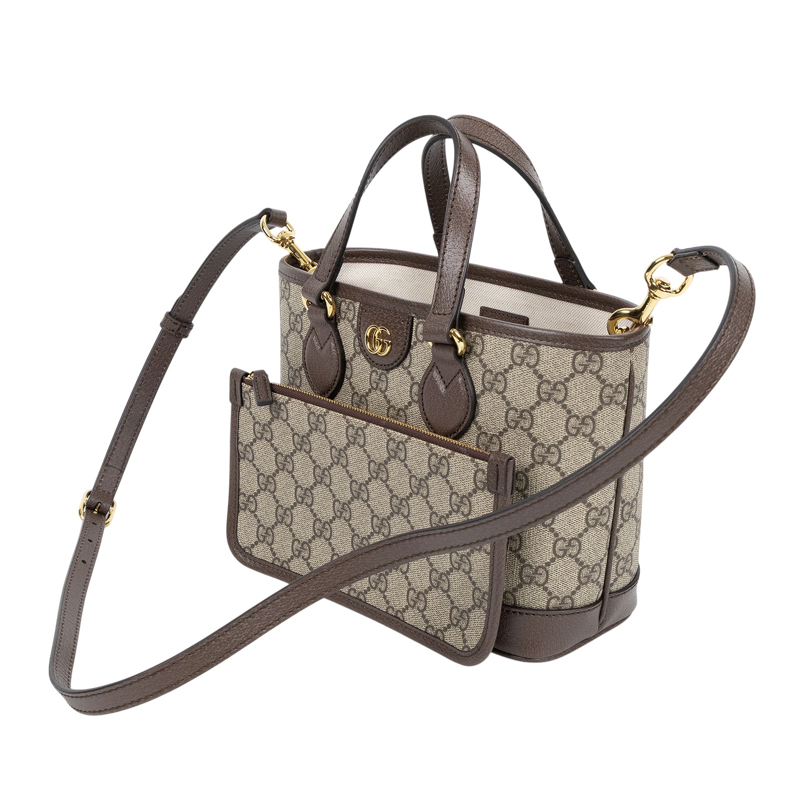 古馳 GUCCI Ophidia 迷你 手提袋 811716 K9GSG 咖OPHIDIA迷你手提袋 原廠盒子/防塵袋/購買證明/內袋