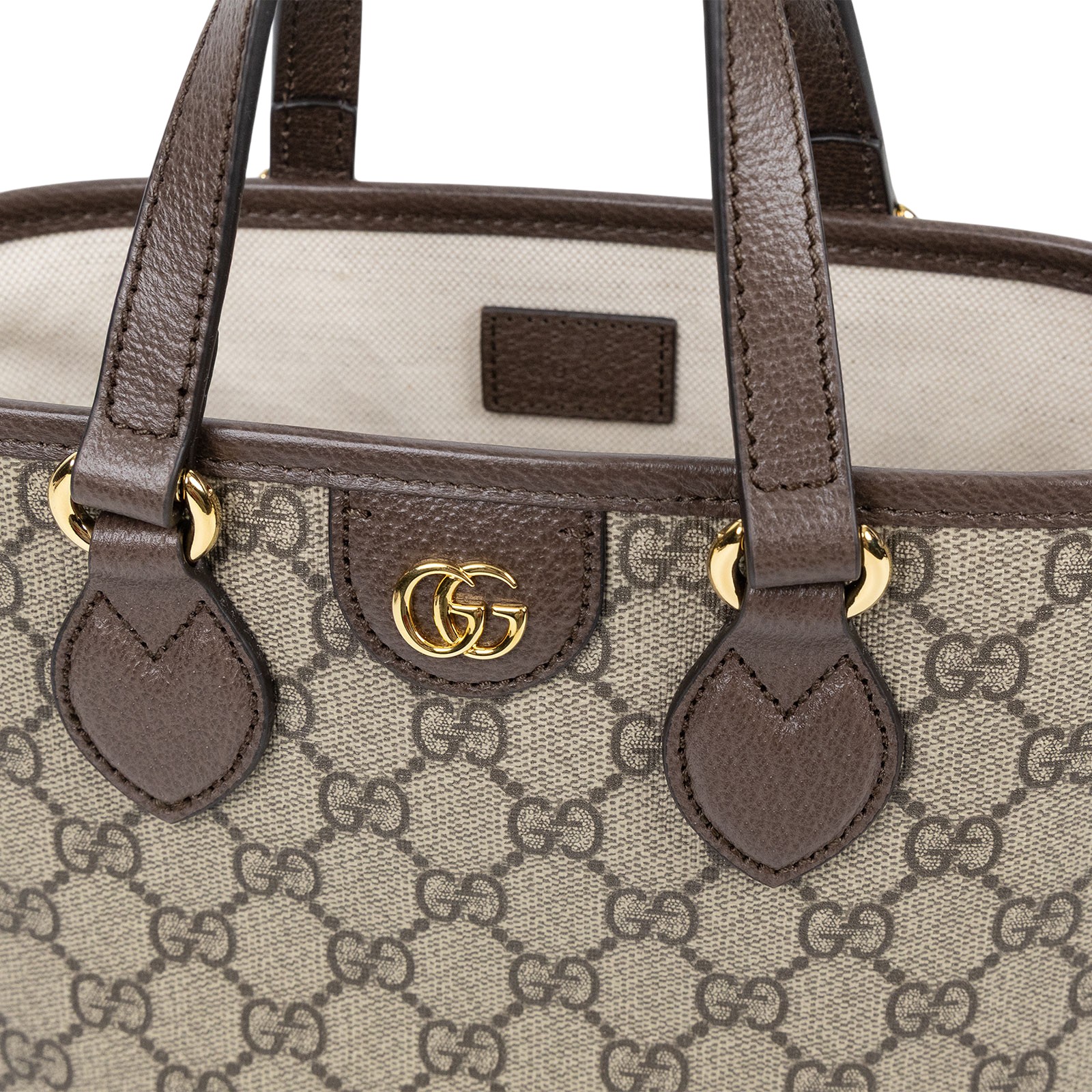 古馳 GUCCI Ophidia 迷你 手提袋 811716 K9GSG 咖OPHIDIA迷你手提袋 原廠盒子/防塵袋/購買證明/內袋