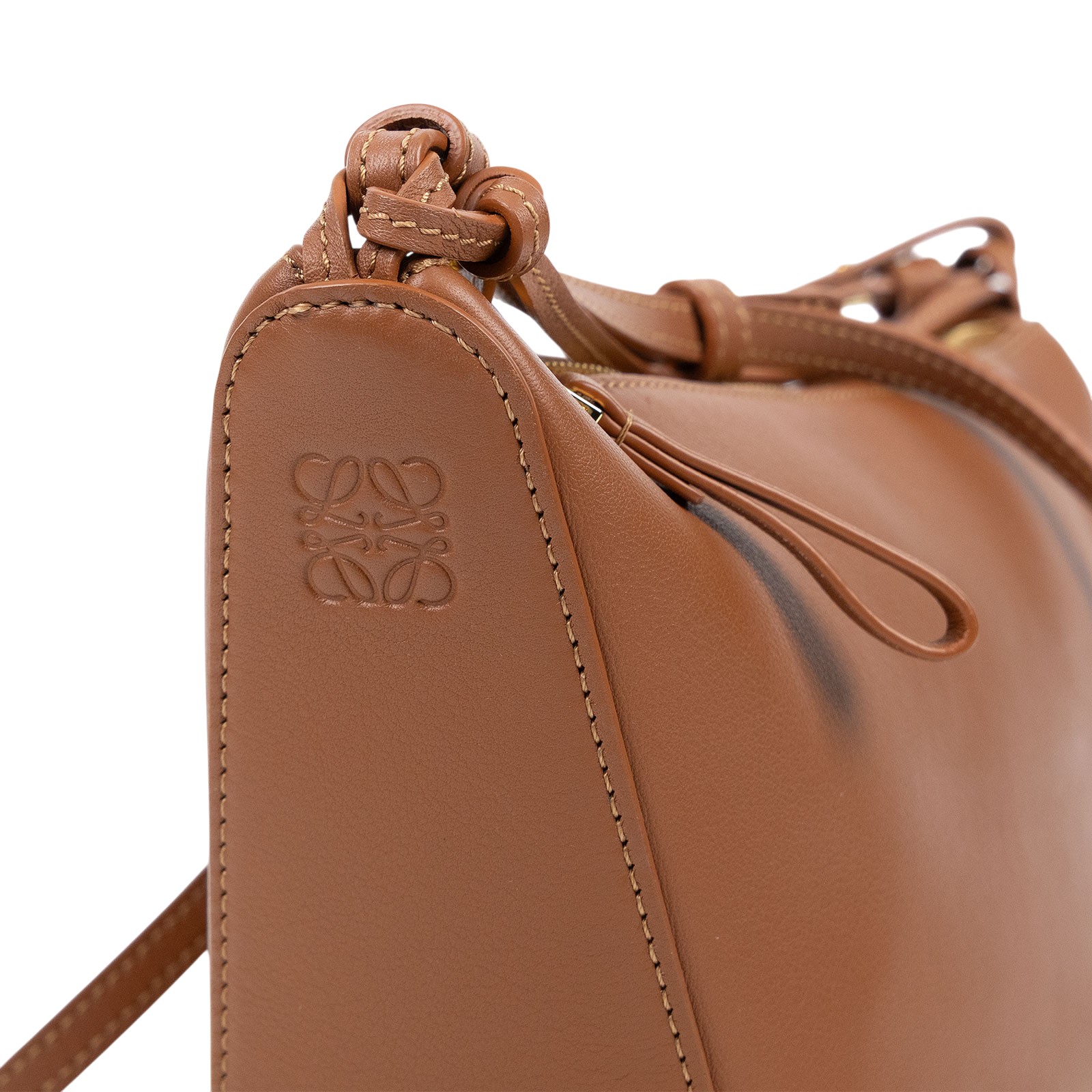 羅意威 LOEWE Mini Hammock Hobo bag 迷你 吊床包 A538G13X01 焦糖HAMMOCK HOBO MINI 防塵袋