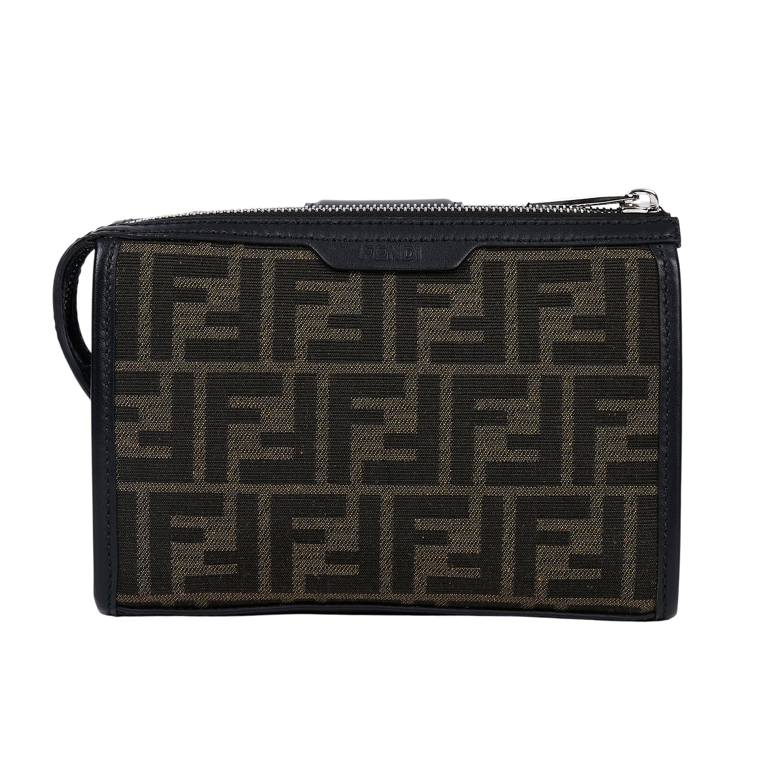 芬迪 FENDI Baguette Double 斜背包 7VA649ALWK 棕Double Baguette 防塵袋