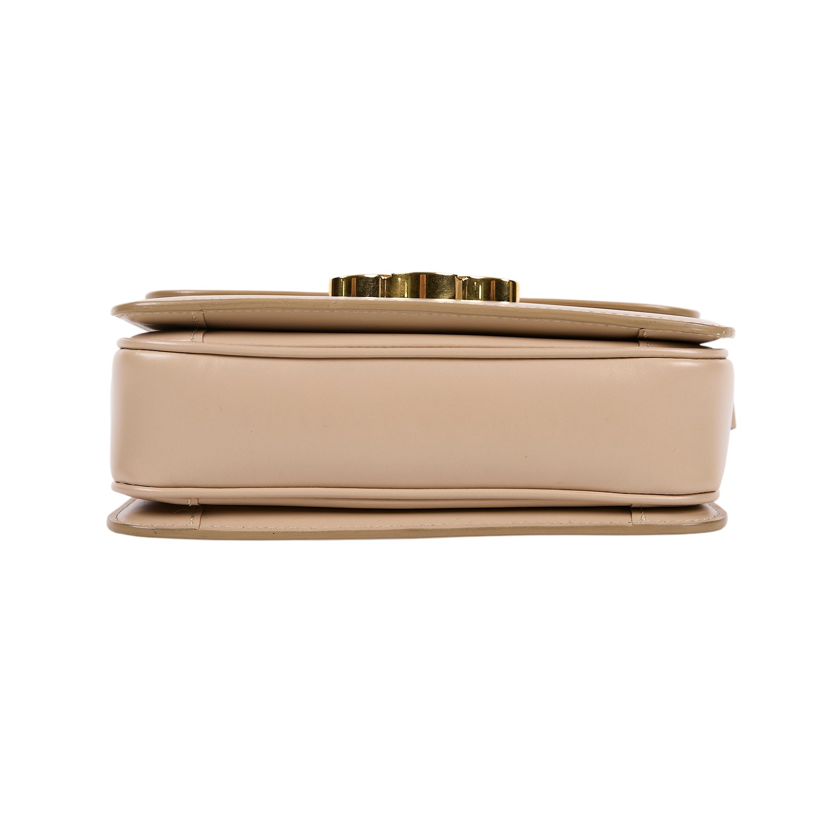 思琳 CELINE 亮面牛皮革 Teen Triomphe 凱旋門 肩背包 188423BF4 燕麥TEEN凱旋門肩背包 防塵袋