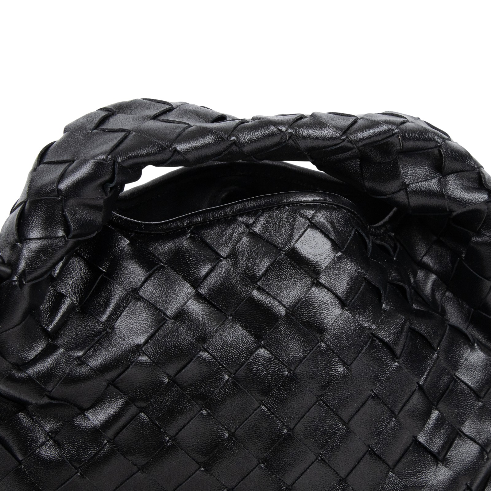 寶緹嘉 BOTTEGA VENETA Hop 迷你 斜挎包 777586V3IV1 黑MINI HOP 防塵袋