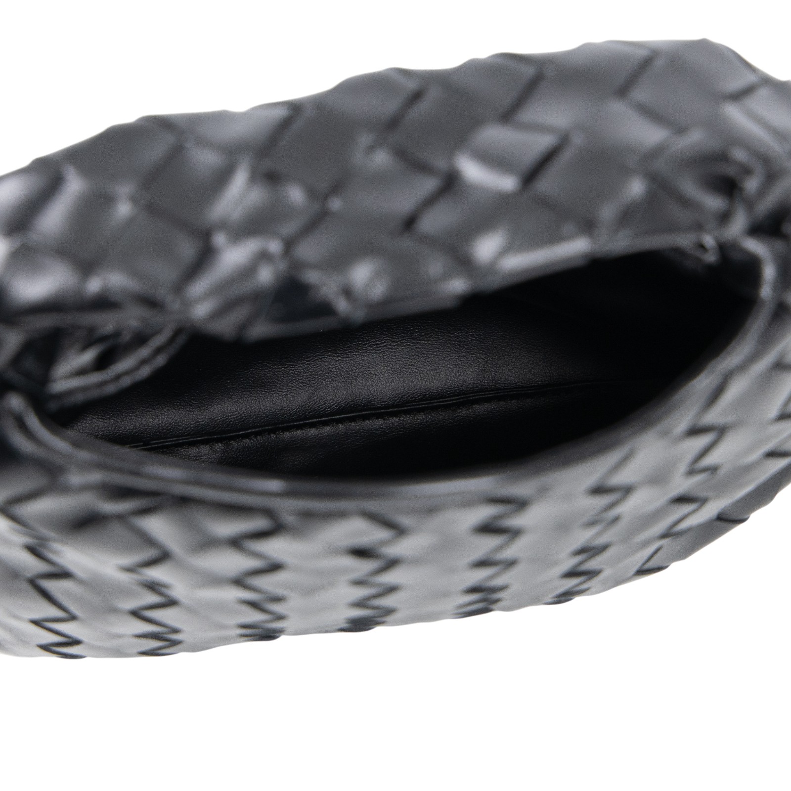 寶緹嘉 BOTTEGA VENETA Hop 迷你 斜挎包 777586V3IV1 黑MINI HOP 防塵袋