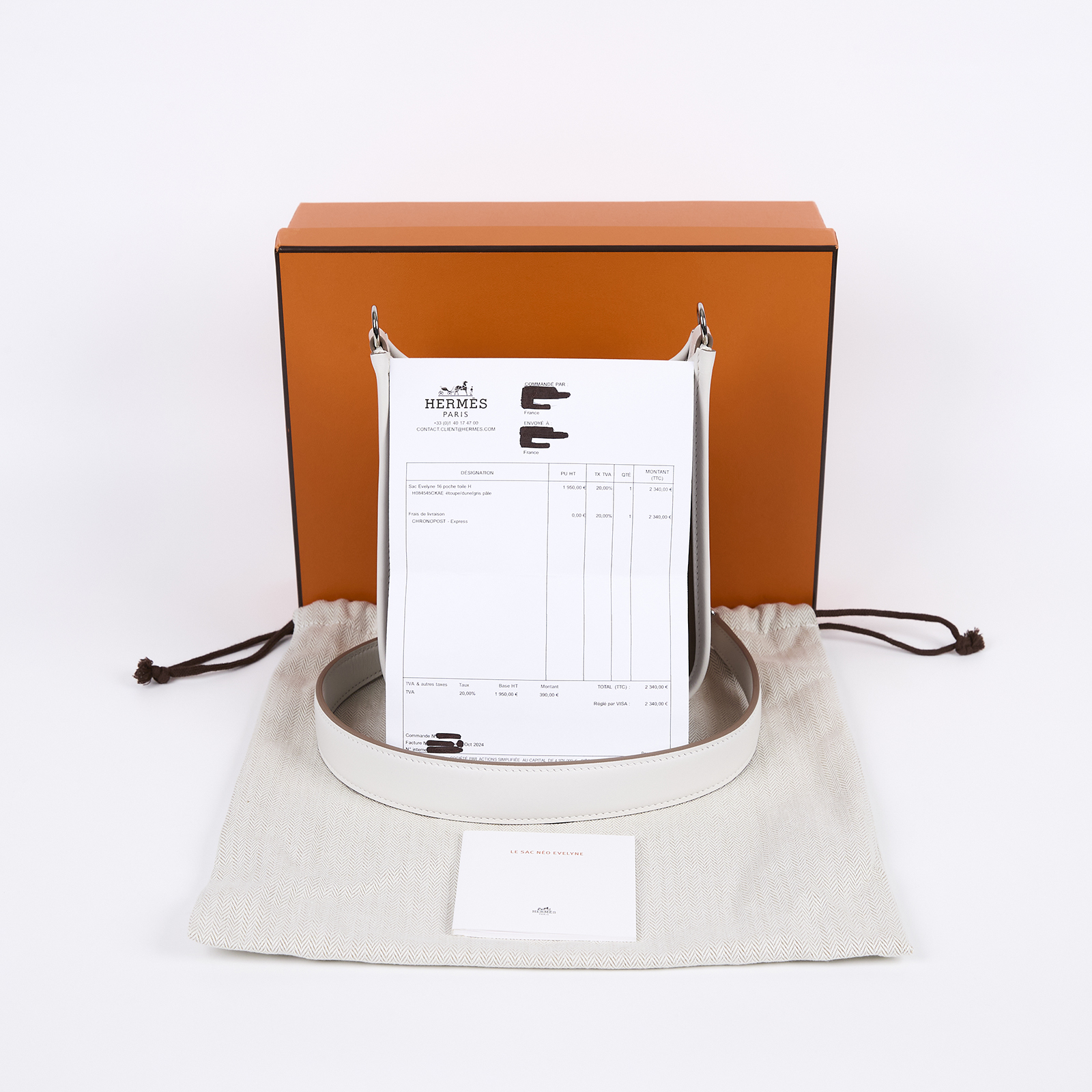 愛馬仕 Hermes Evelyne Bag Mini 伊芙琳包 Evelyne 16 銀色五金 大象灰 沙咖色 珍珠灰 H084545CKAE /  原廠盒子/防塵袋/購買證明