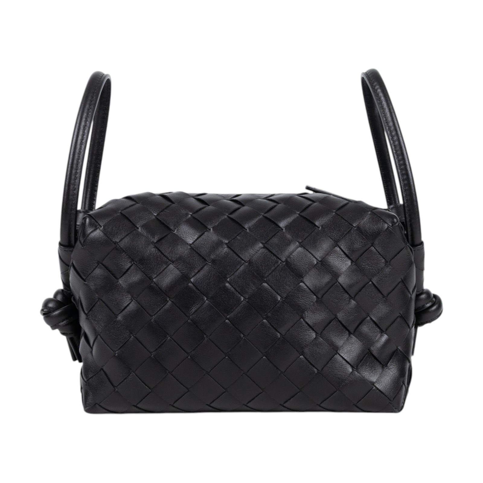 寶緹嘉 BOTTEGA VENETA Loop Top 編織 手提包 肩背包 796615V2HL1 黑LOOP TOP HANDLE 無附屬品