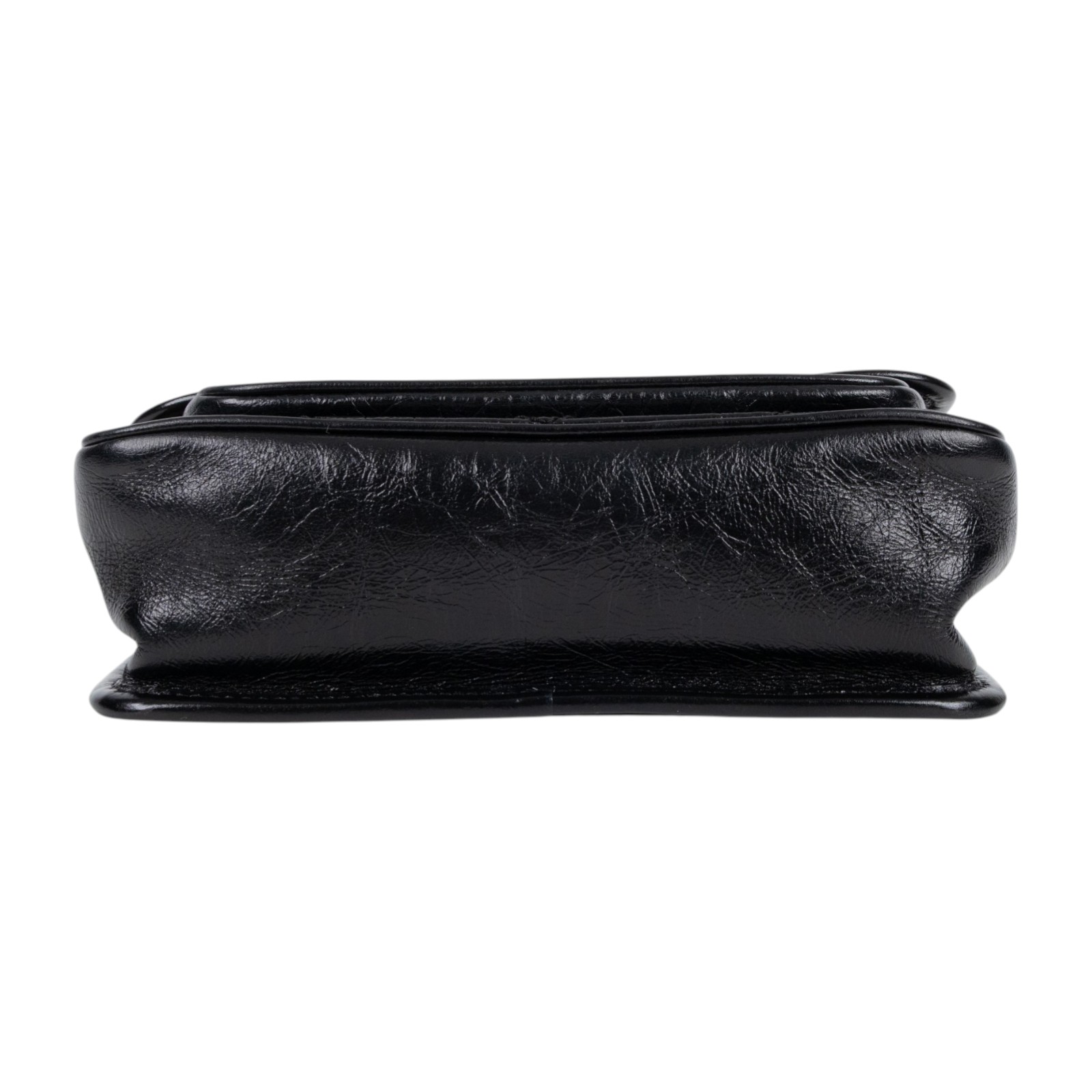 聖羅蘭 YSL SAINT LAURENT Niki 復古小牛皮 Baby 斜背 翻蓋包 6331600EN07 黑NIKI BABY肩背包 無附屬品
