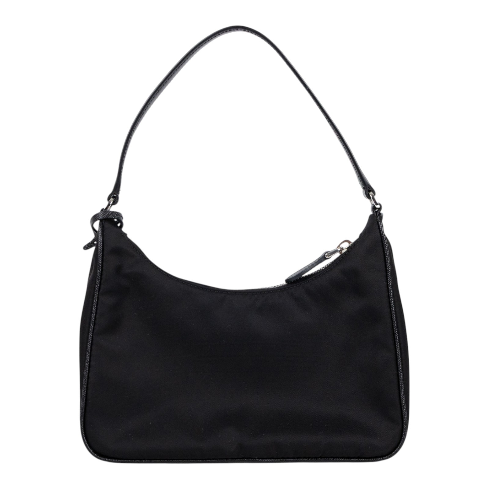 普拉達 PRADA Prada Re-Edition 環保尼龍 迷你袋 1NE204_R064 黑尼龍HOBO腋下包 防塵袋/保證卡