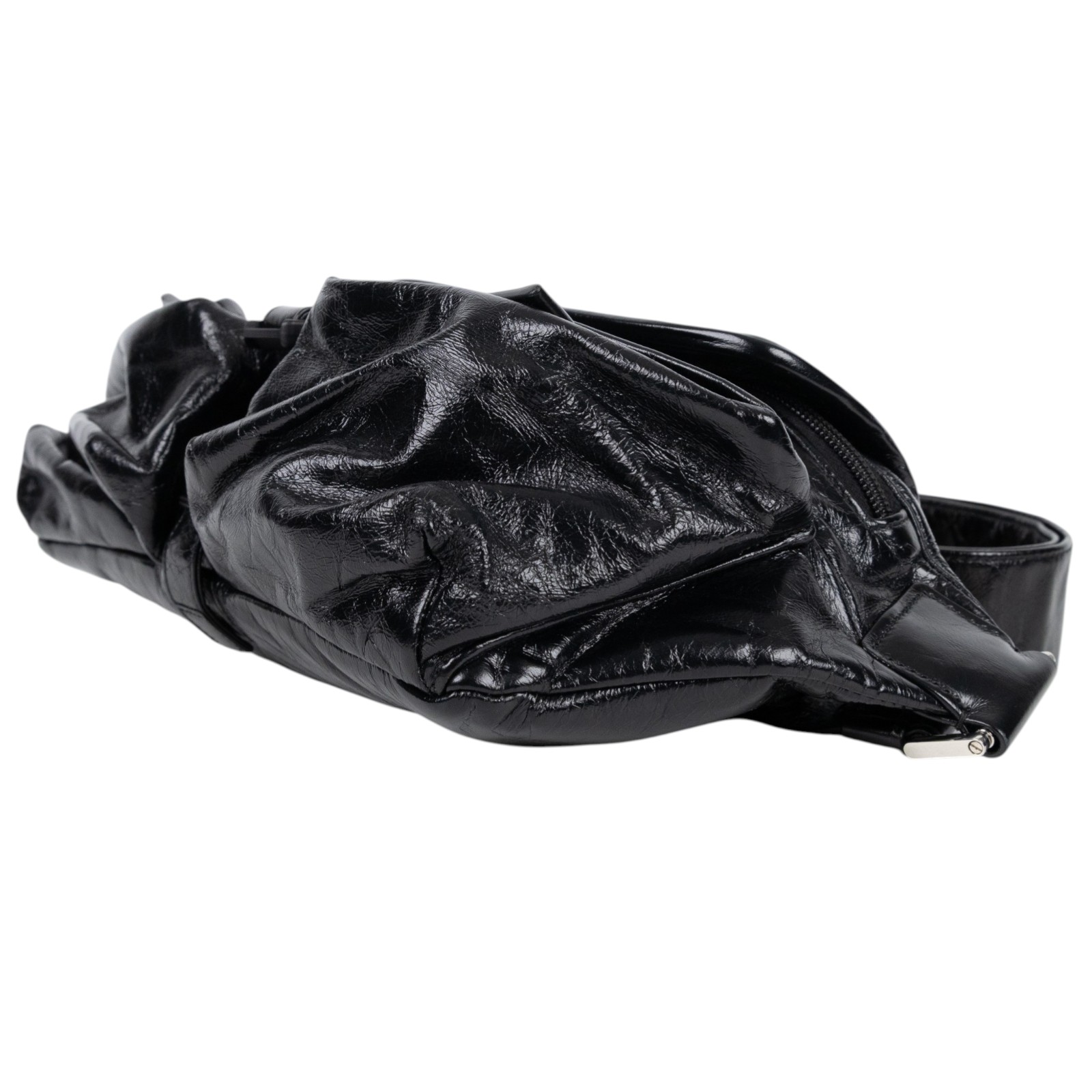 普拉達 PRADA Re Nylon 皮革 腰包 斜背包 2VH174_2CX7 黑腰包 防塵袋/保證卡