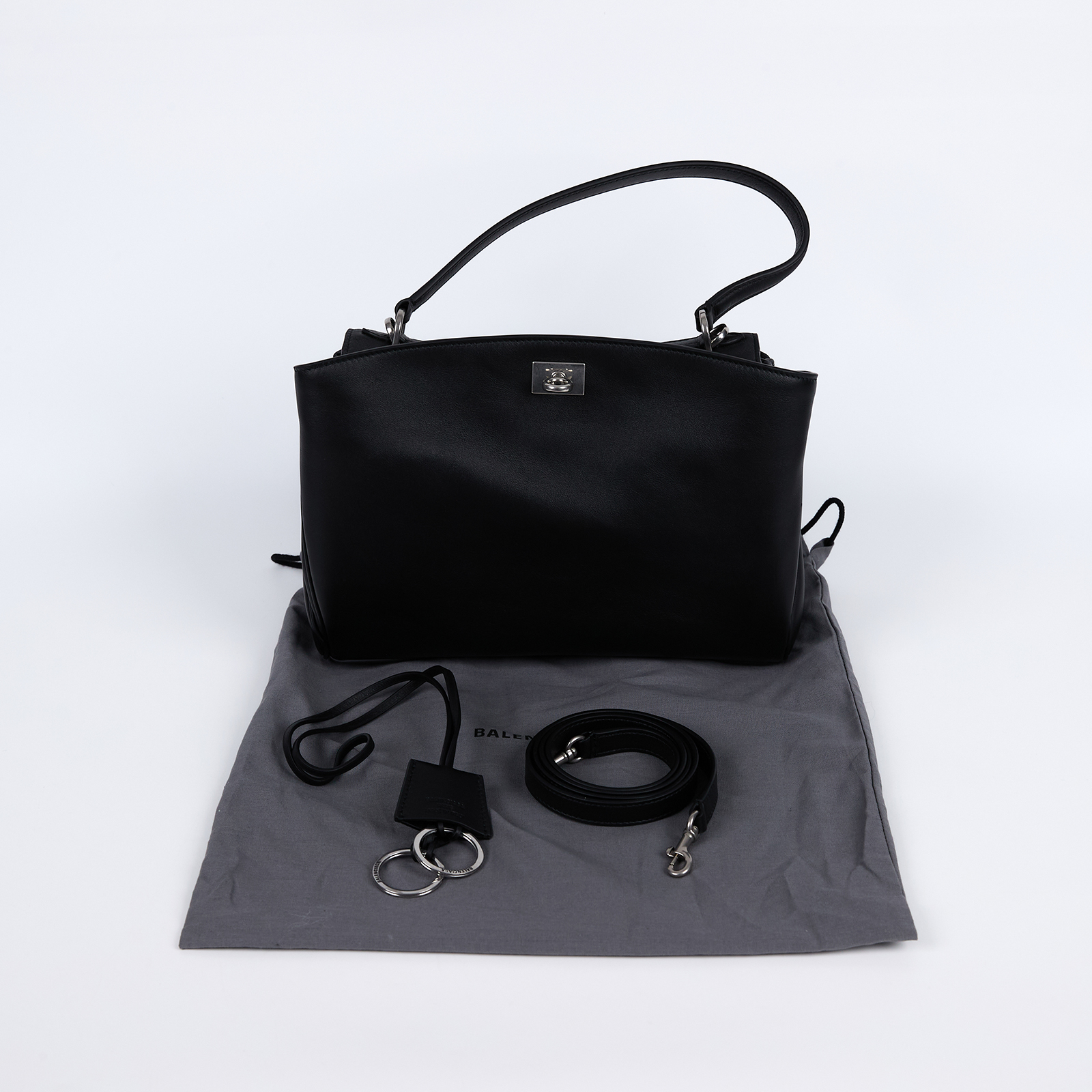 巴黎世家 BALENCIAGA Rodeo Small 手提包 7897792AA4U 黑RODEO SMALL 防塵袋
