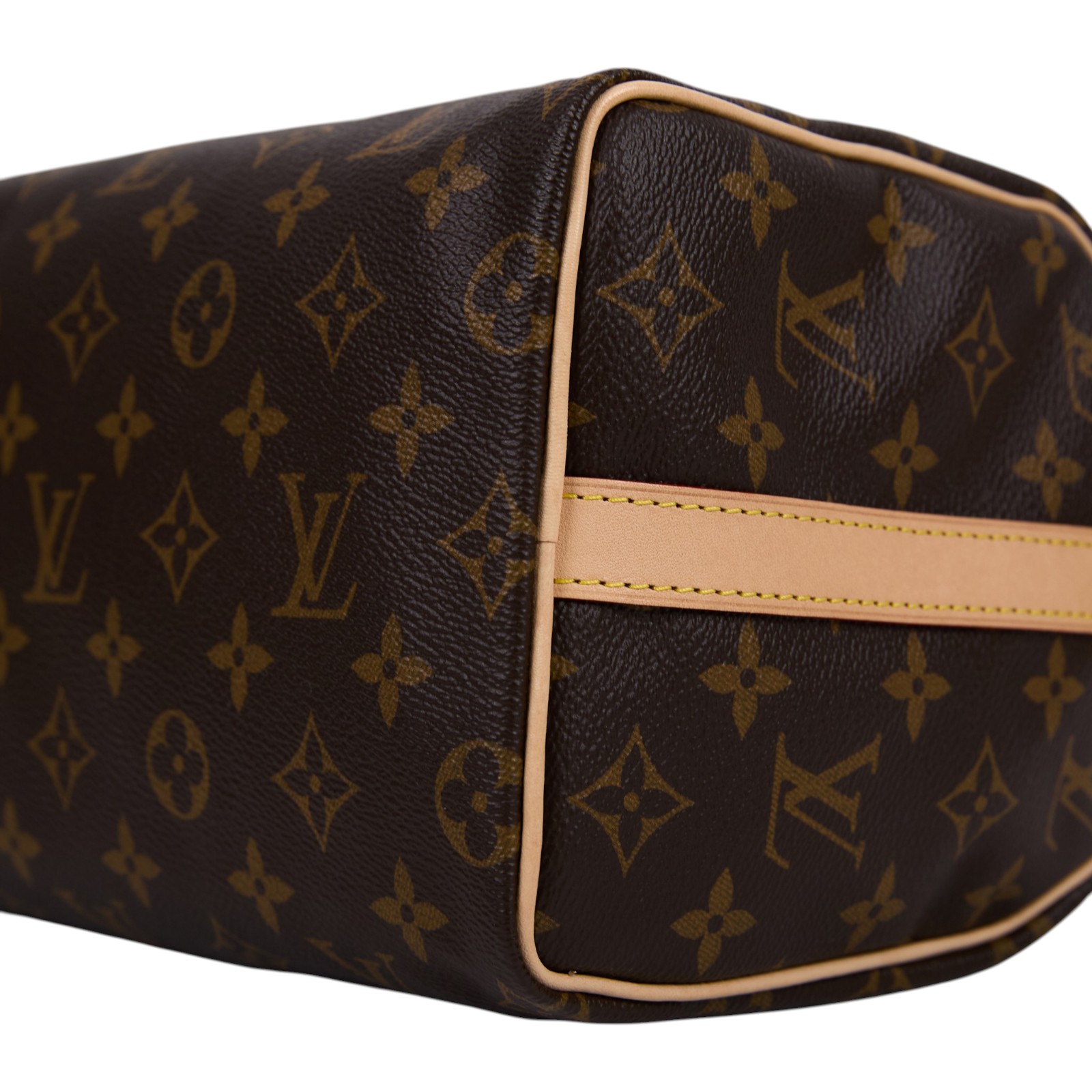 路易威登 LOUIS VUITTON Speedy Bandoulière 25  波士頓包 手提包 經典帆布 M46977 晶片款  防塵袋/鎖頭/鑰匙
