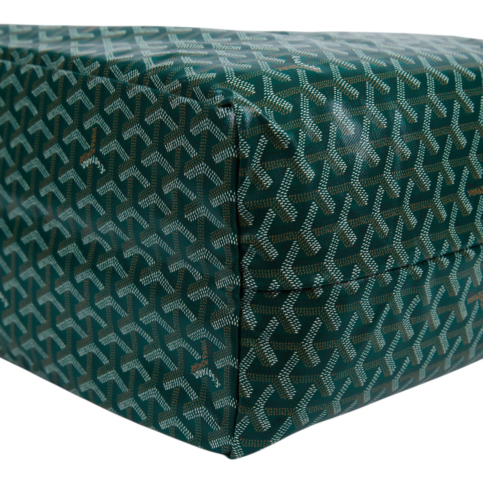 高雅德 GOYARD Saint Louis GM Bag 托特包 STLOUIGMLTY 綠SAINT LOUIS GM 防塵袋/購買證明