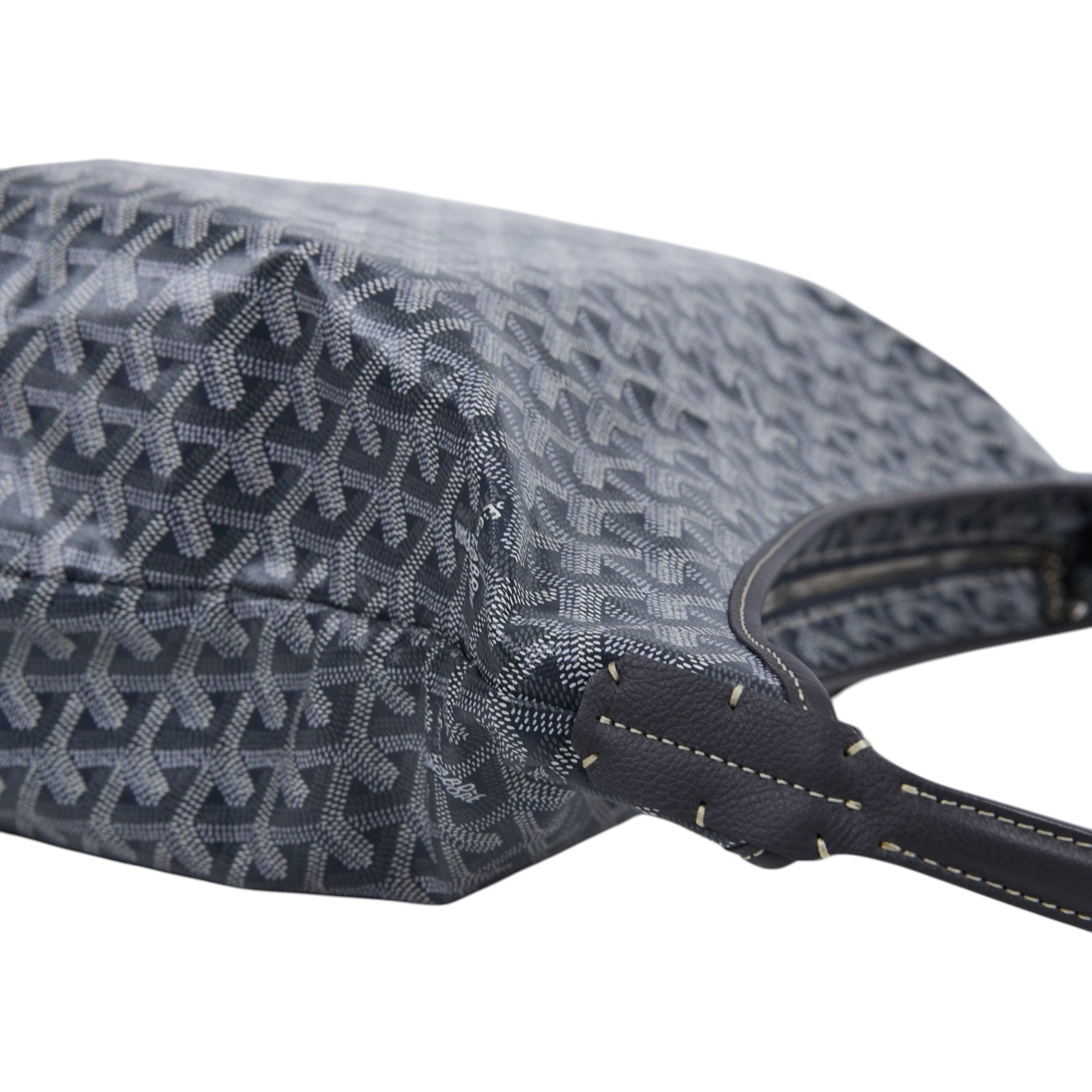 高雅德 GOYARD Bohème Hobo Bag PM 托特包 BOHEMEPMLTY 灰HOBO PM 防塵袋/購買證明