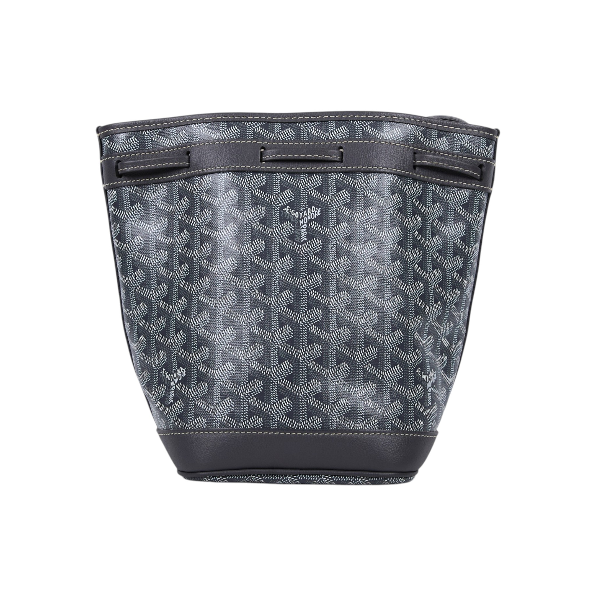 高雅德 GOYARD Petit Flot Bucket PM Bag 水桶包 PEFLOTPMLTY 灰PETIT FLOT PM水桶包 防塵袋