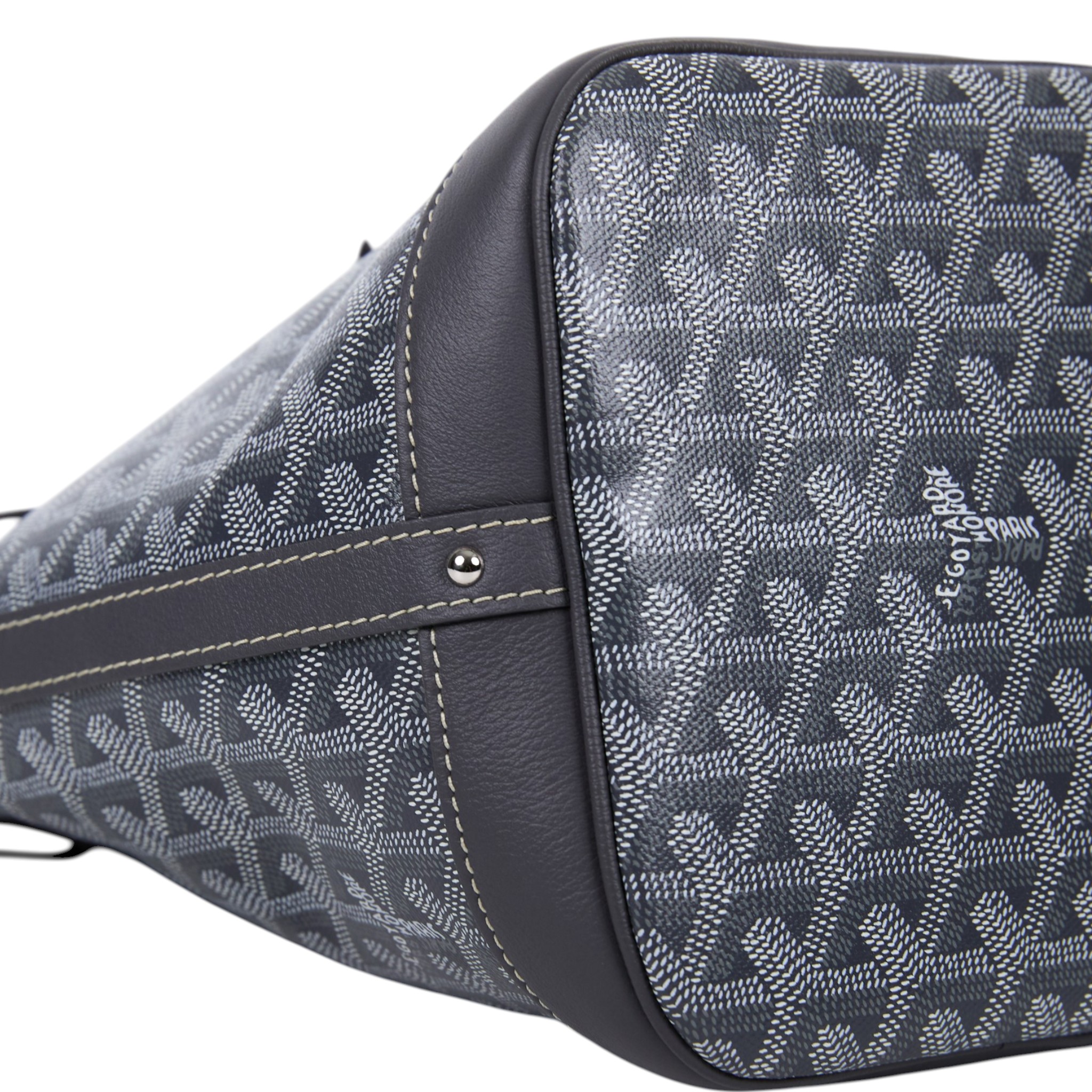 高雅德 GOYARD Petit Flot Bucket PM Bag 水桶包 PEFLOTPMLTY 灰PETIT FLOT PM水桶包 防塵袋