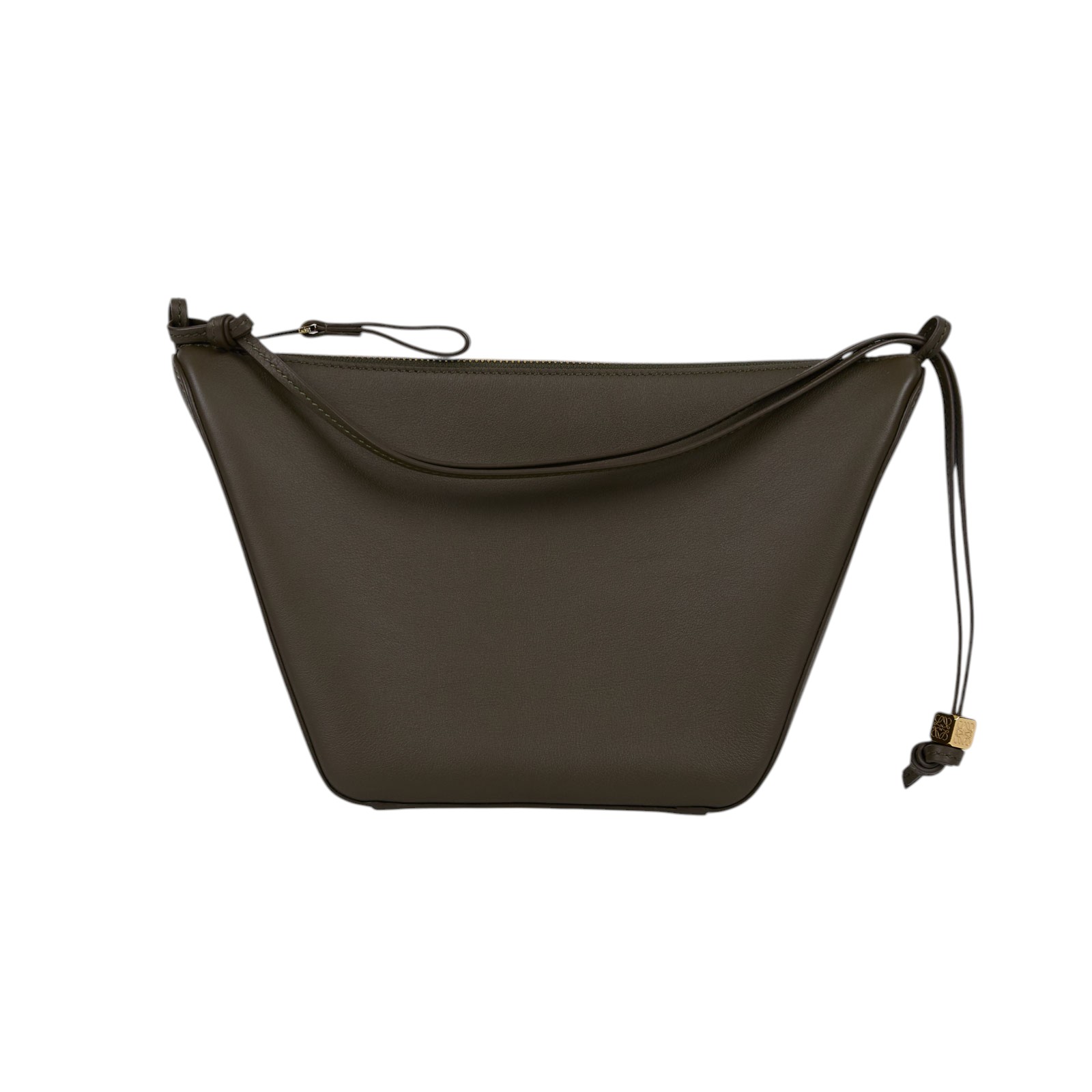 羅意威 LOEWE Mini Hammock Hobo bag 迷你 吊床包 A538G13X01 墨綠HAMMOCK HOBO MINI 防塵袋/購買證明