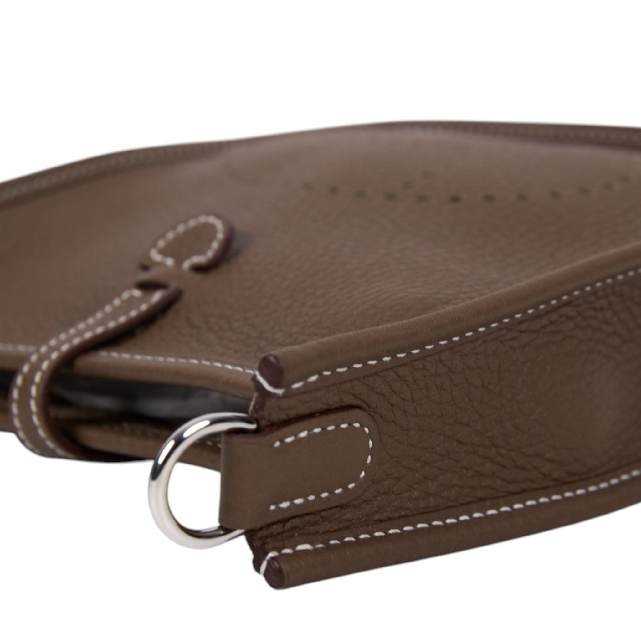 愛馬仕 Hermes Evelyne 16 Amazone bag 伊芙琳包 大象灰 深藍 銀色五金 H069426CKBF /Z-10-SBZ  原廠盒子/防塵袋/購買證明