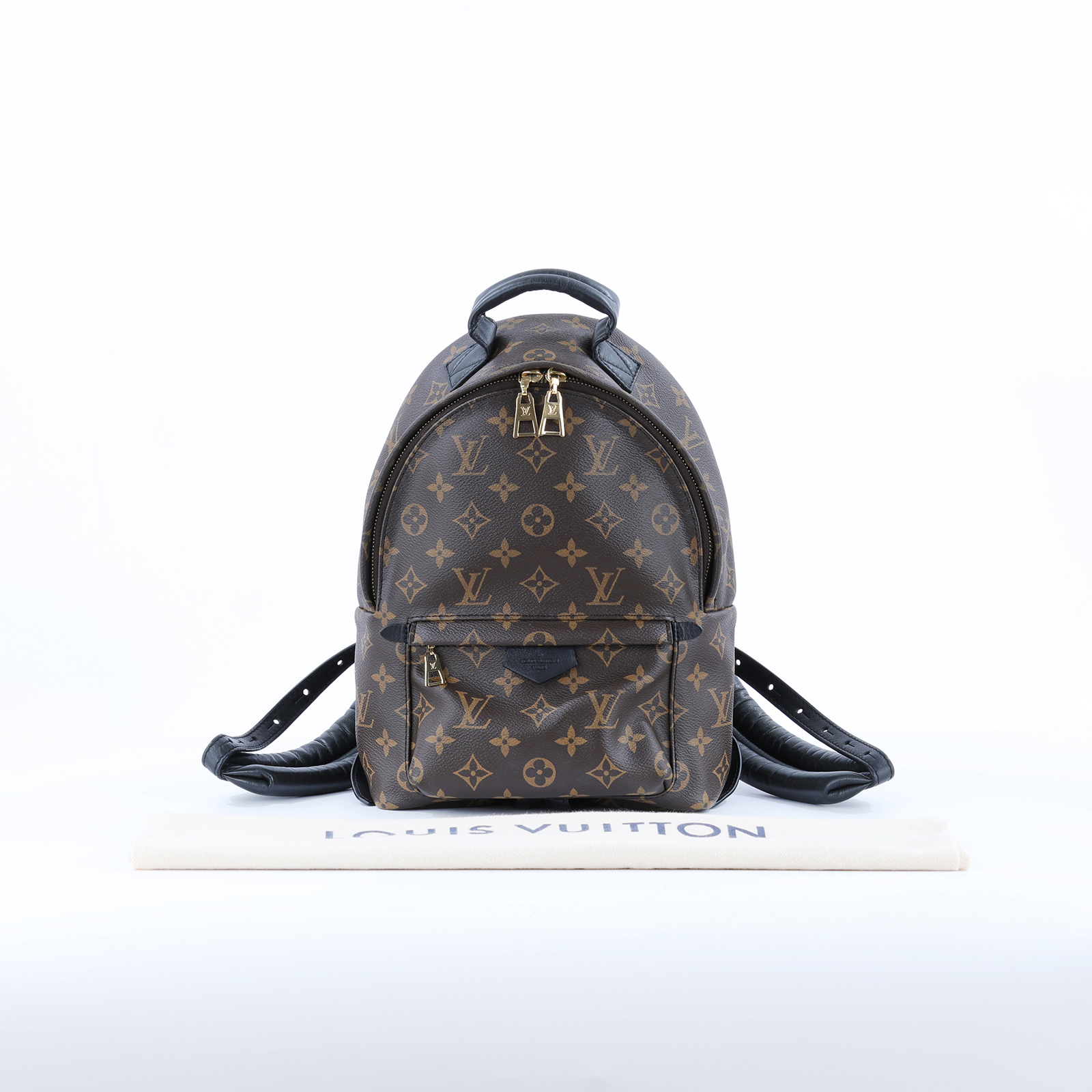 路易威登 LOUIS VUITTON Palm Springs PM 小型 牛皮鑲飾 拉鍊 後背包 M41560  防塵袋