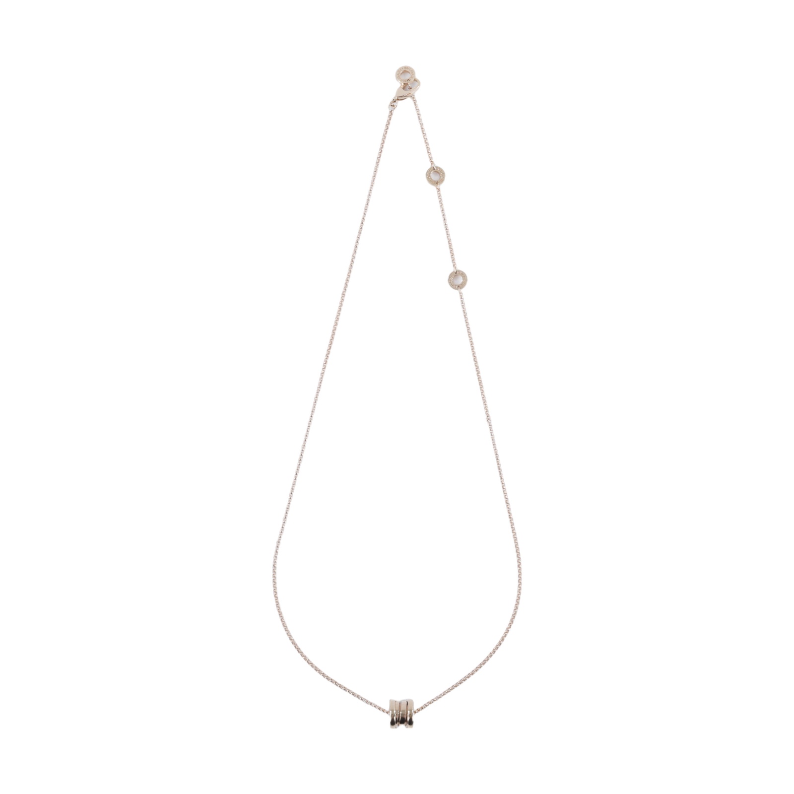 寶格麗 BVLGARI B.zero1 項鏈 357255 K18RG B.ZERO1 MINI項鍊 保書