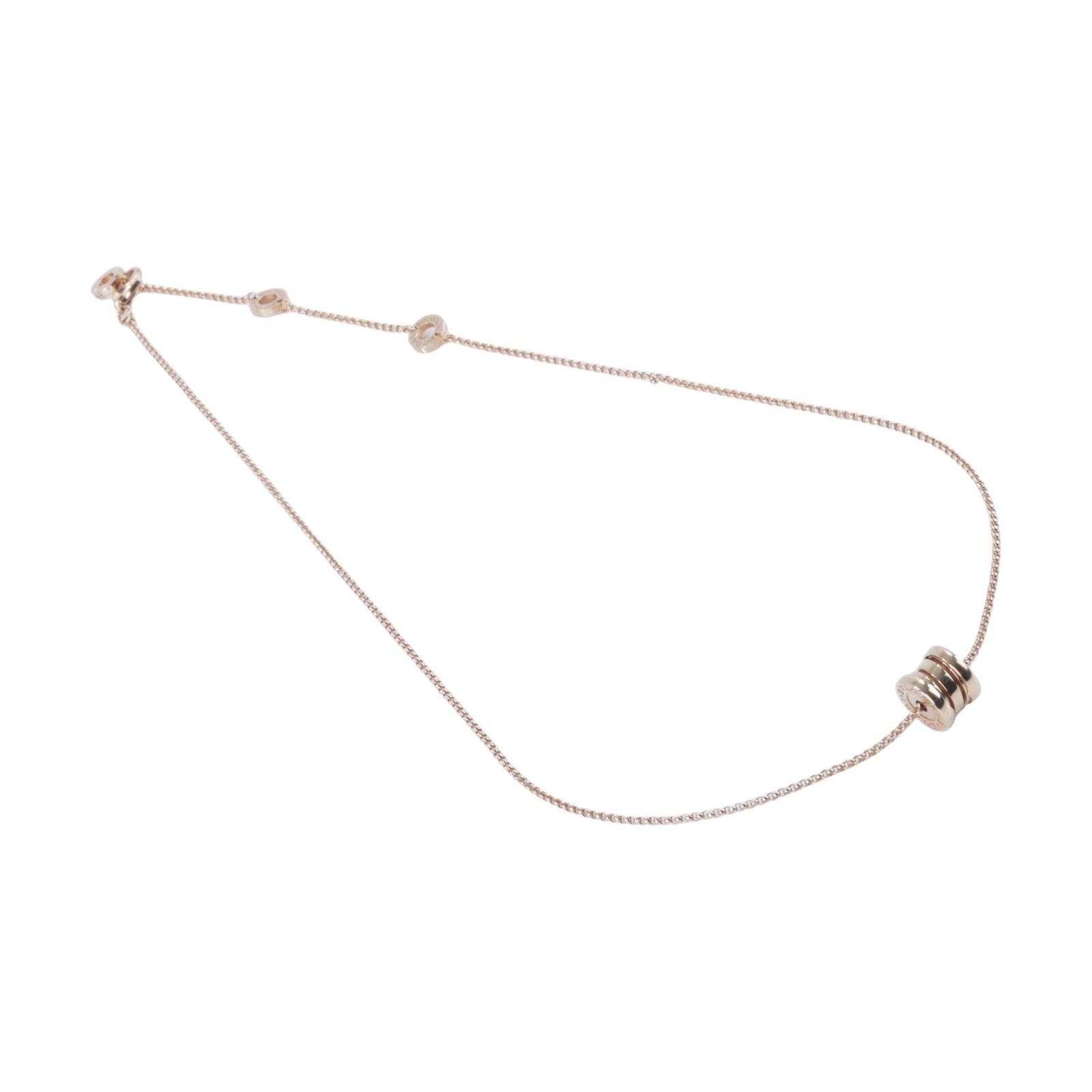 寶格麗 BVLGARI B.zero1 項鏈 357255 K18RG B.ZERO1 MINI項鍊 保書