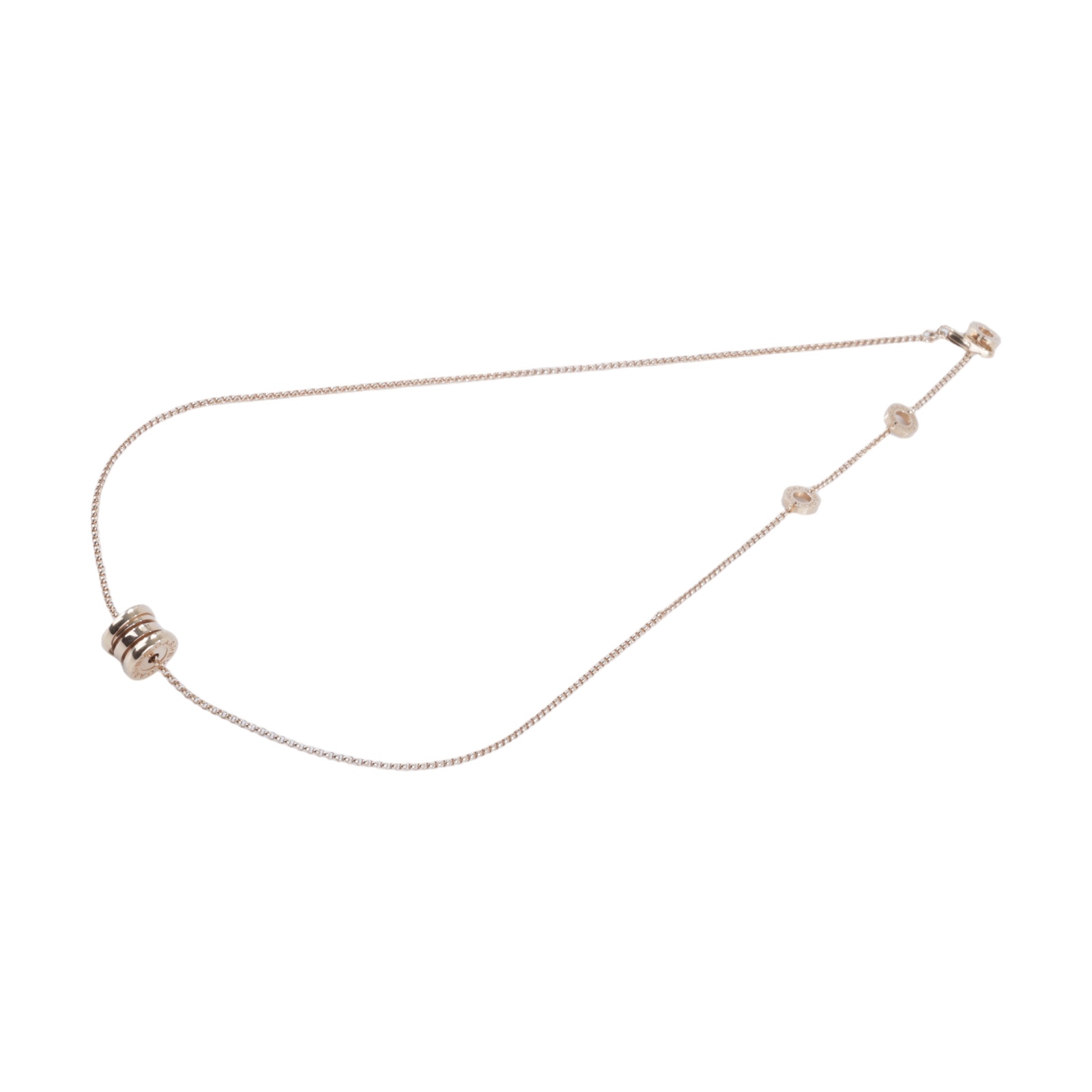 寶格麗 BVLGARI B.zero1 項鏈 357255 K18RG B.ZERO1 MINI項鍊 保書