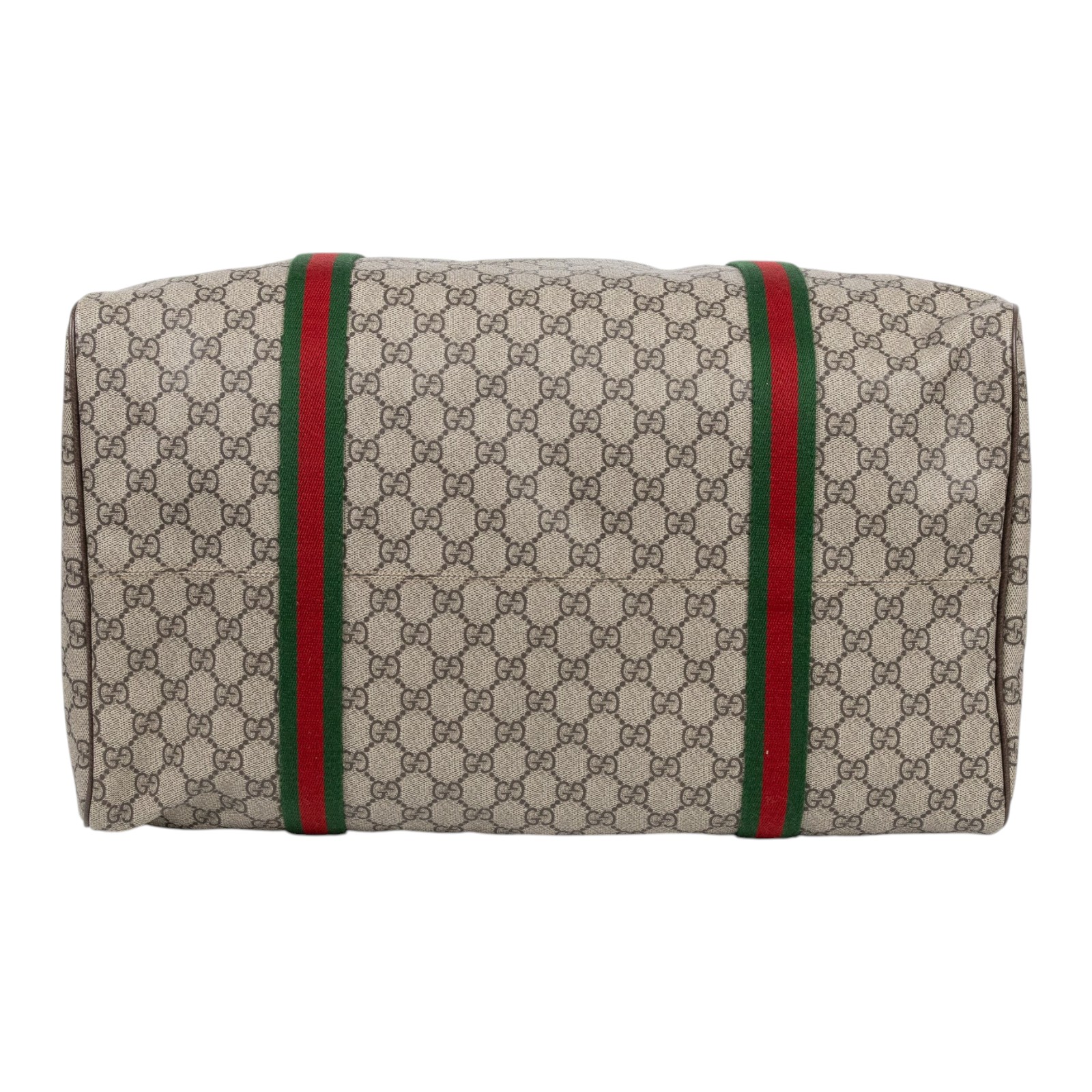 古馳 GUCCI GG Supreme 旅行袋 手提包 肩背包 760152 FACK7 棕原花旅行袋 無附屬品