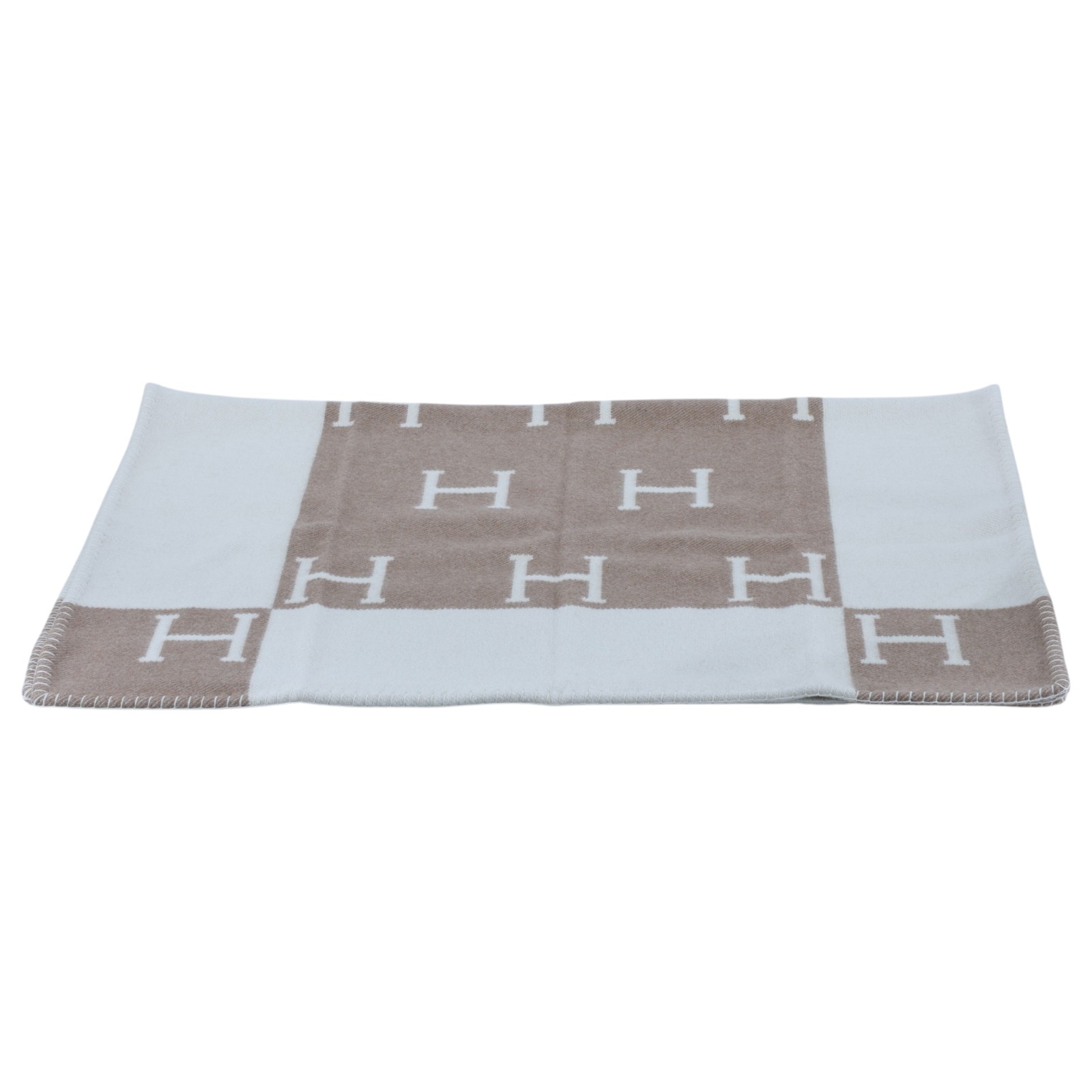 愛馬仕 Hermes Avalon 嬰兒毛毯 中榛子色 H102704Mv11  卡其Avalon嬰兒毛毯 原廠盒子