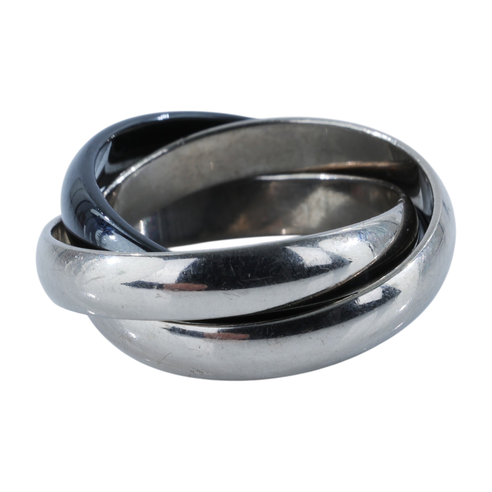 卡地亞 CARTIER Trinity 戒指 陶瓷 經典款 B4234149 三環戒 原廠盒子