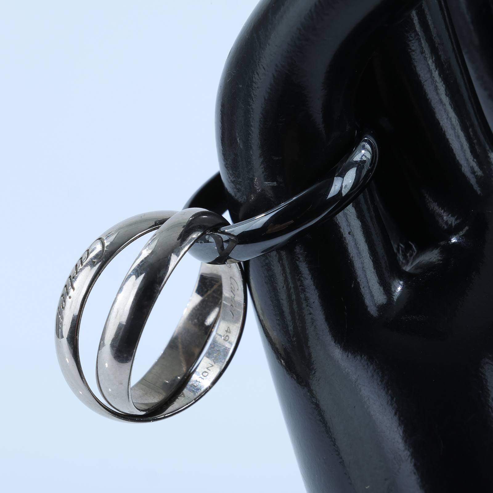 卡地亞 CARTIER Trinity 戒指 陶瓷 經典款 B4234149 三環戒 原廠盒子