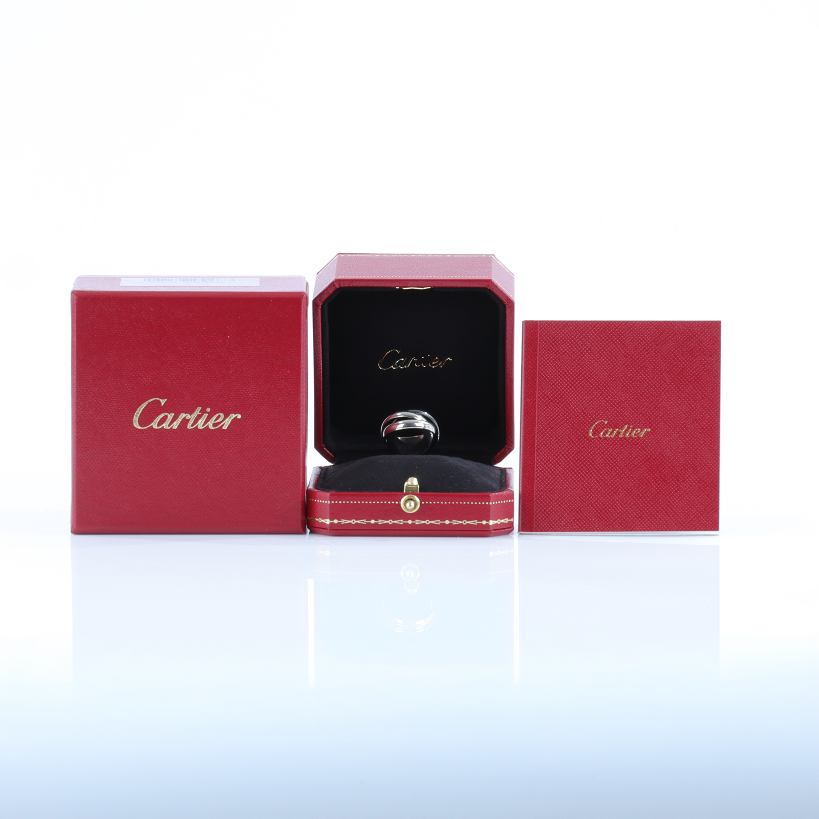 卡地亞 CARTIER Trinity 戒指 陶瓷 經典款 B4234149 三環戒 原廠盒子