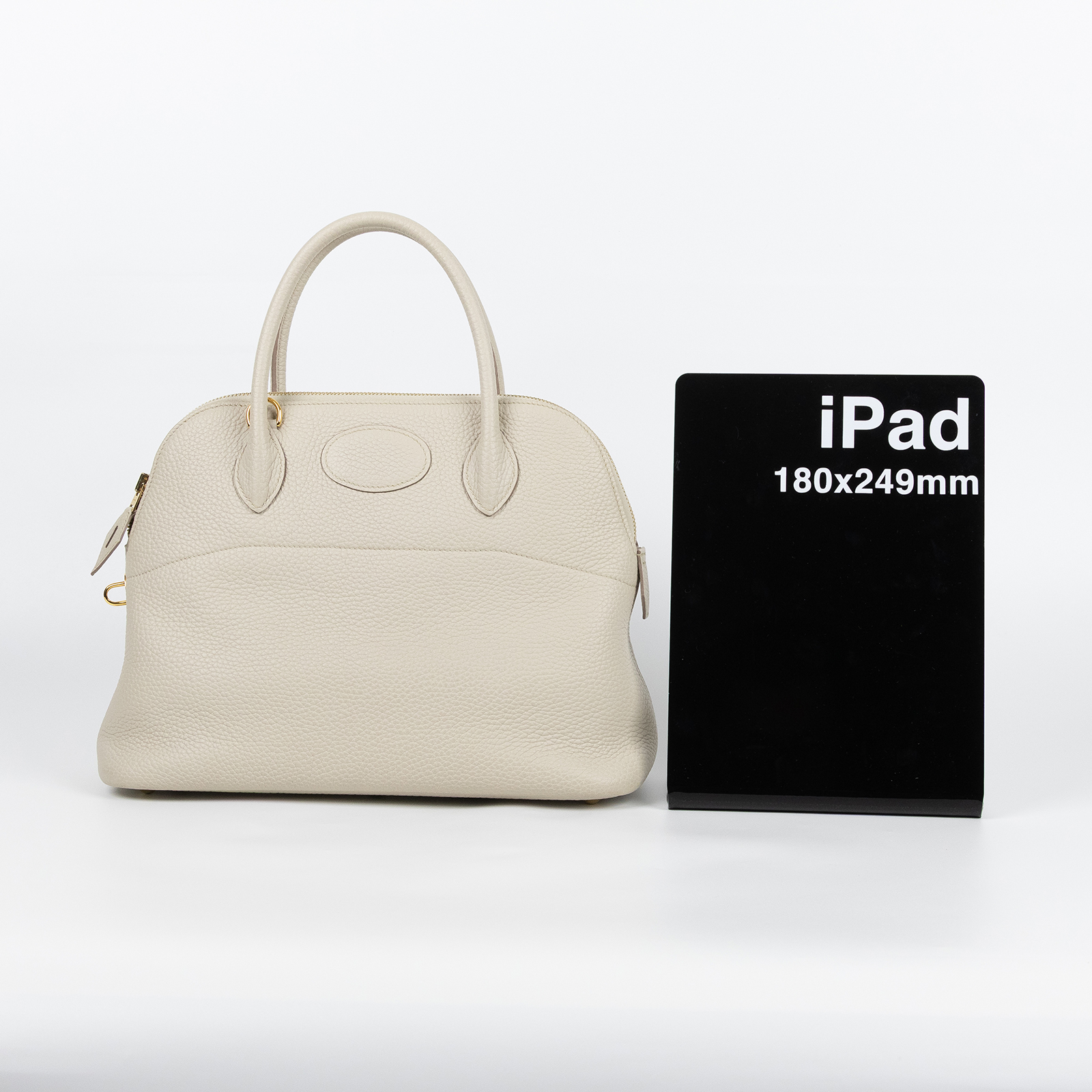 愛馬仕 Hermes Bolide Bag 柏莉包 31 BL31 A IT 012 CW A刻 灰白BOLIDE 31 原廠盒子/防塵袋/鎖組/背帶/雨衣