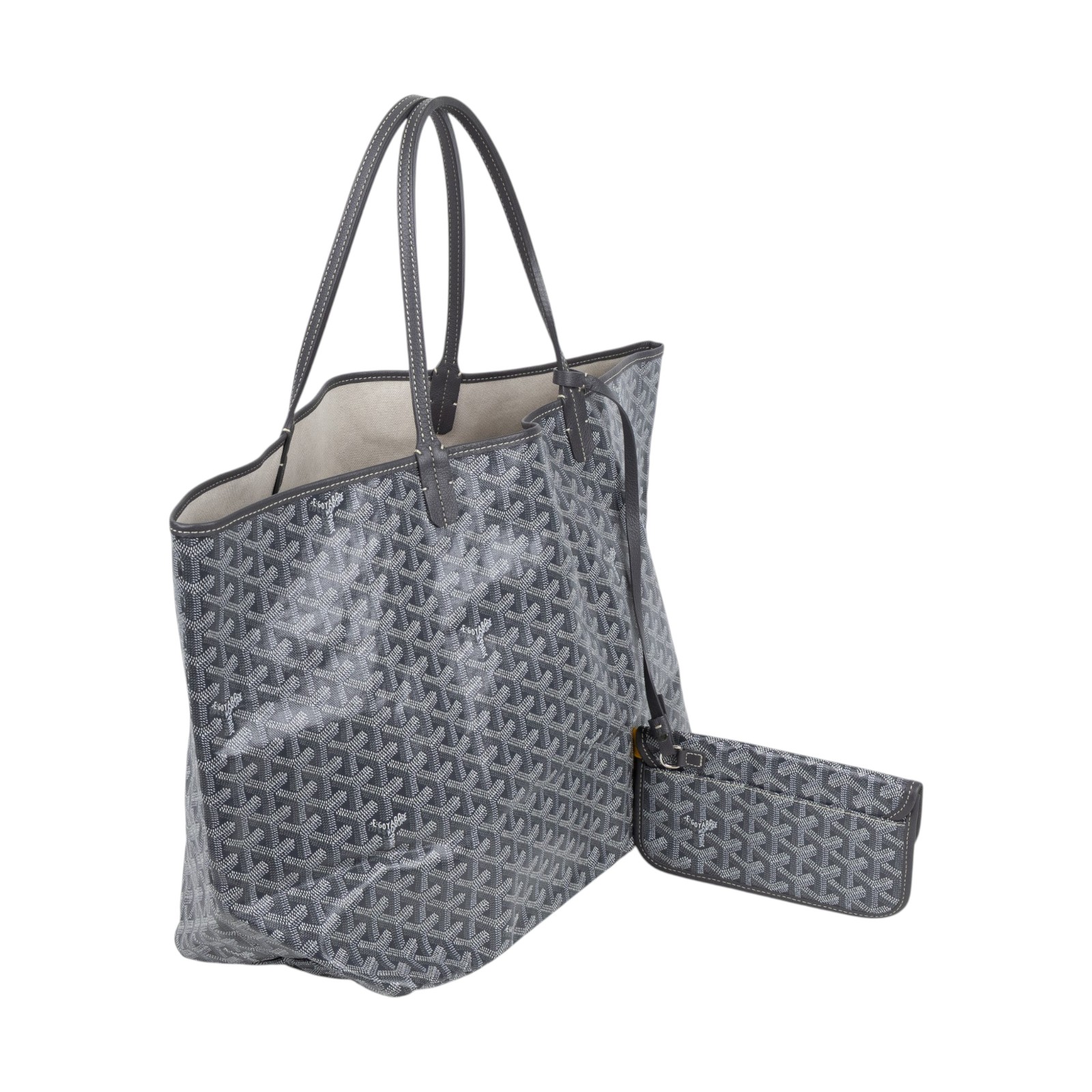 高雅德 GOYARD Saint Louis GM Bag 托特包 STLOUIGMLTY 灰SAINT LOUIS托特包GM 內袋/防塵袋