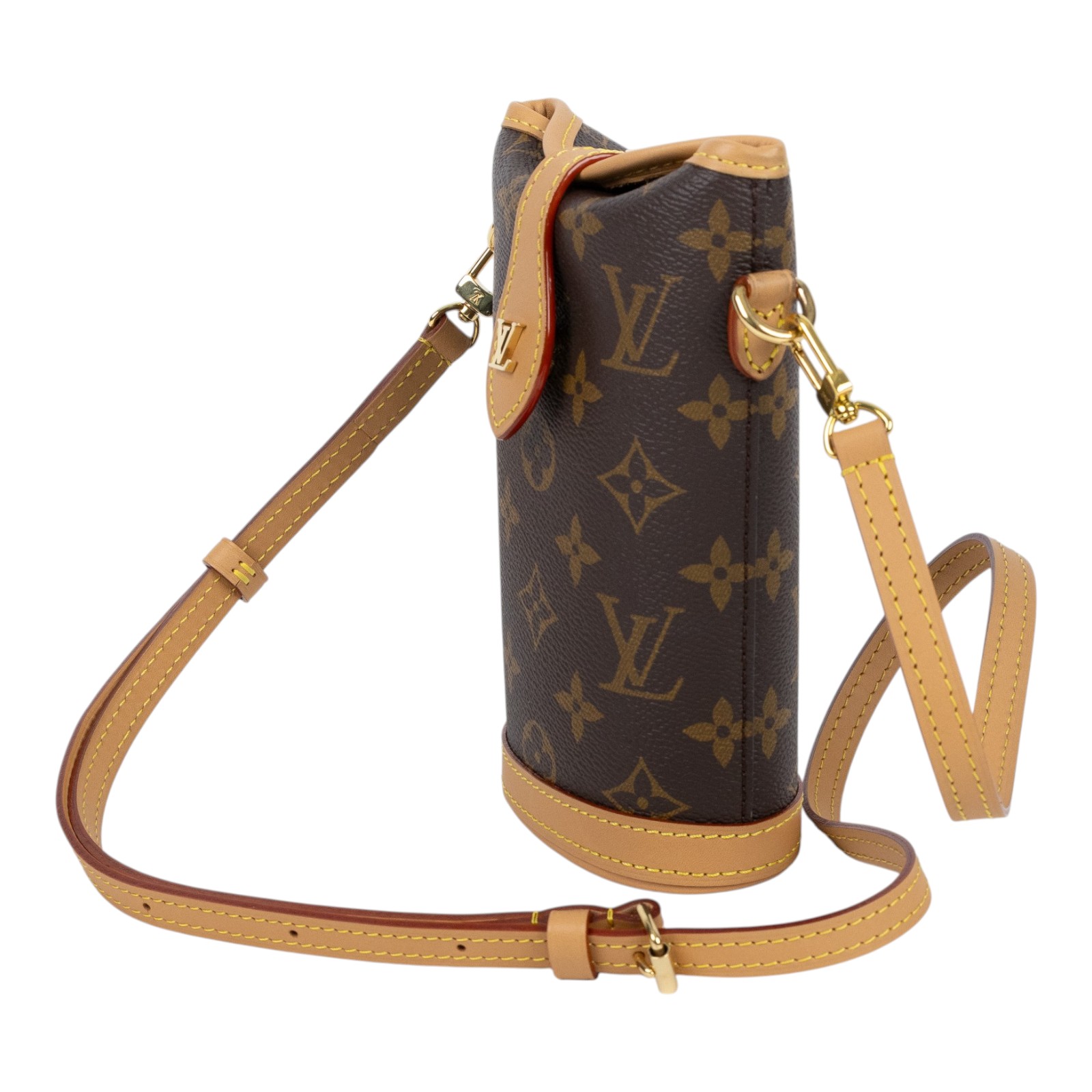 路易威登 LOUIS VUITTON Fold Me Pouch 隨身包 薯條包 M80874 晶片款  原廠盒子/防塵袋/購買證明影本/背帶