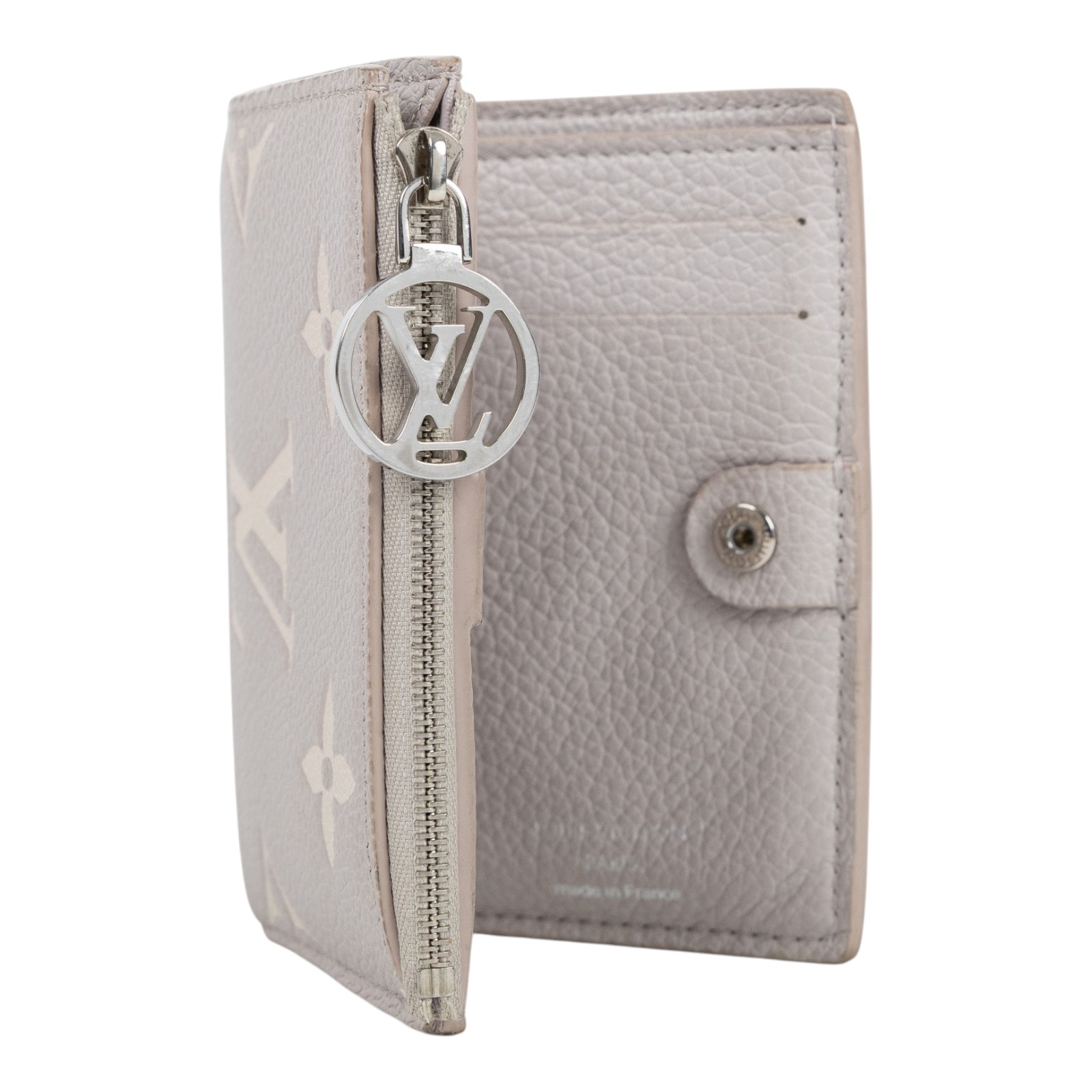 路易威登 LOUIS VUITTON Lisa 錢包 零錢包 短夾 皮夾 M13797 晶片款 灰Lisa短夾 原廠盒子/防塵袋/購買證明