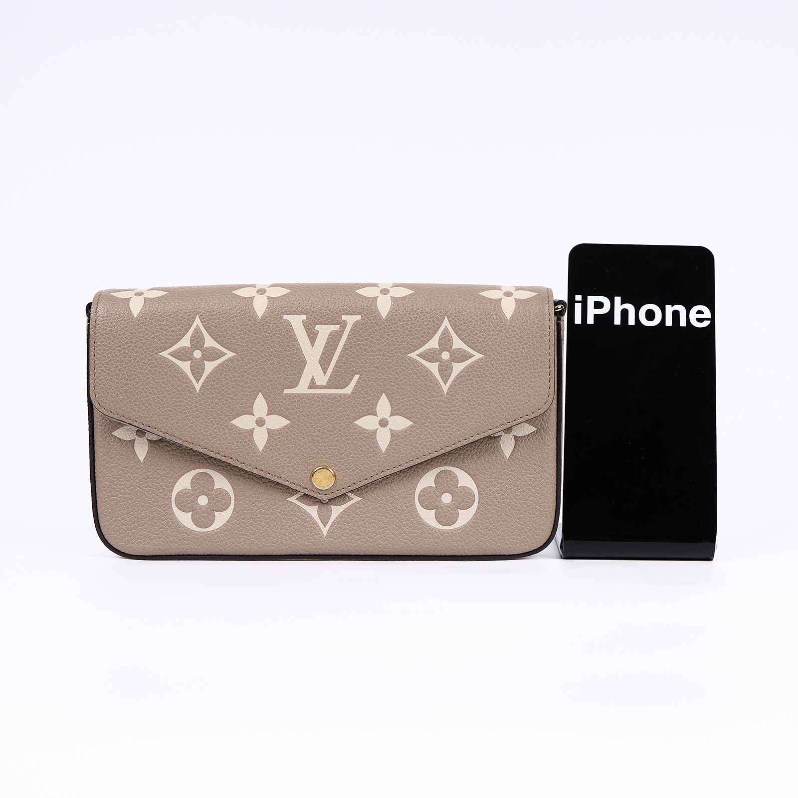 路易威登 LOUIS VUITTON Félicie Pochette 斜背包 肩背包 WOC M82610 晶片款  原廠盒子/防塵袋/購買證明/內袋2