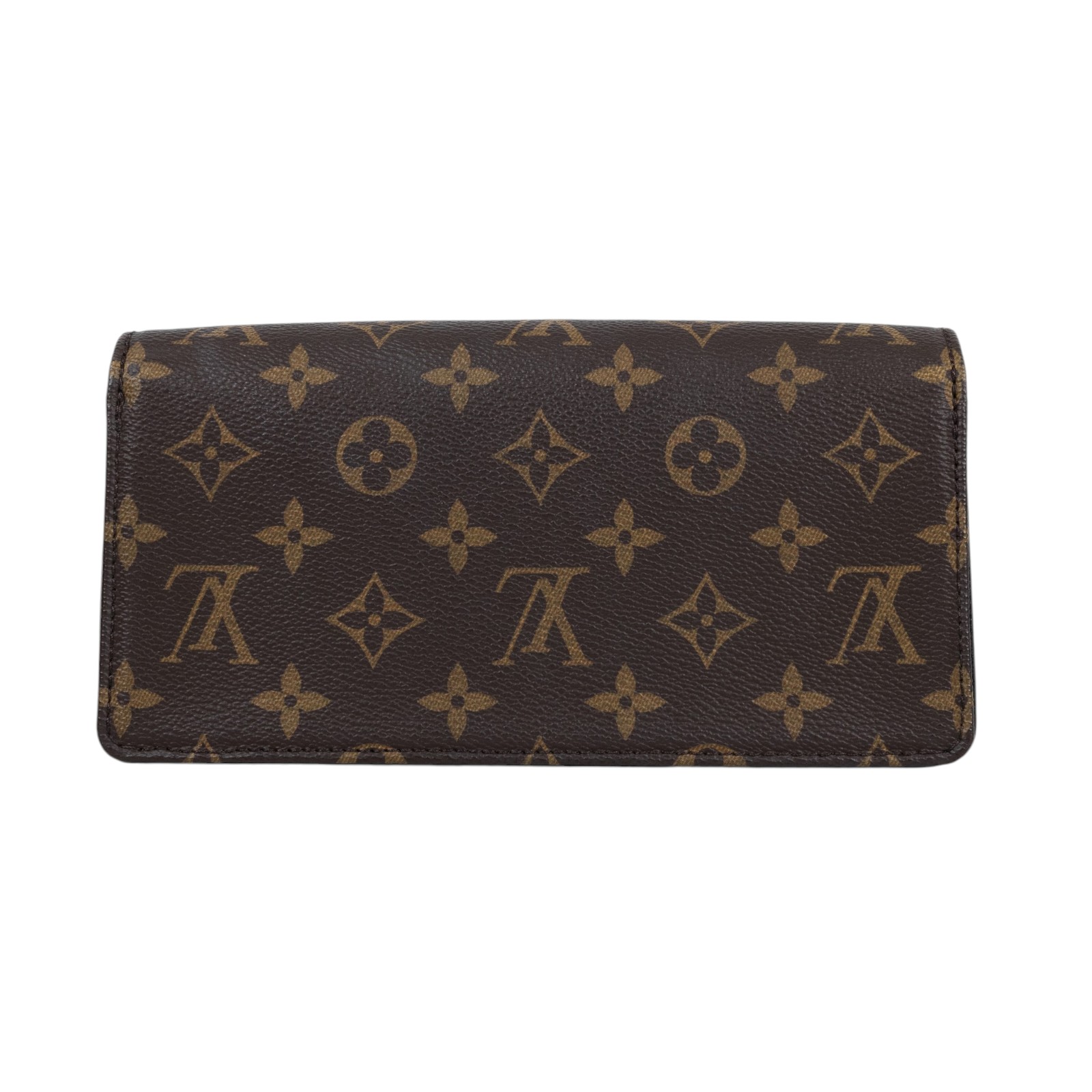 路易威登 LOUIS VUITTON Wallet On Chain Lily 三合一 斜挎包 經典原花 帆布 錢包 M82509 晶片款  鏈帶