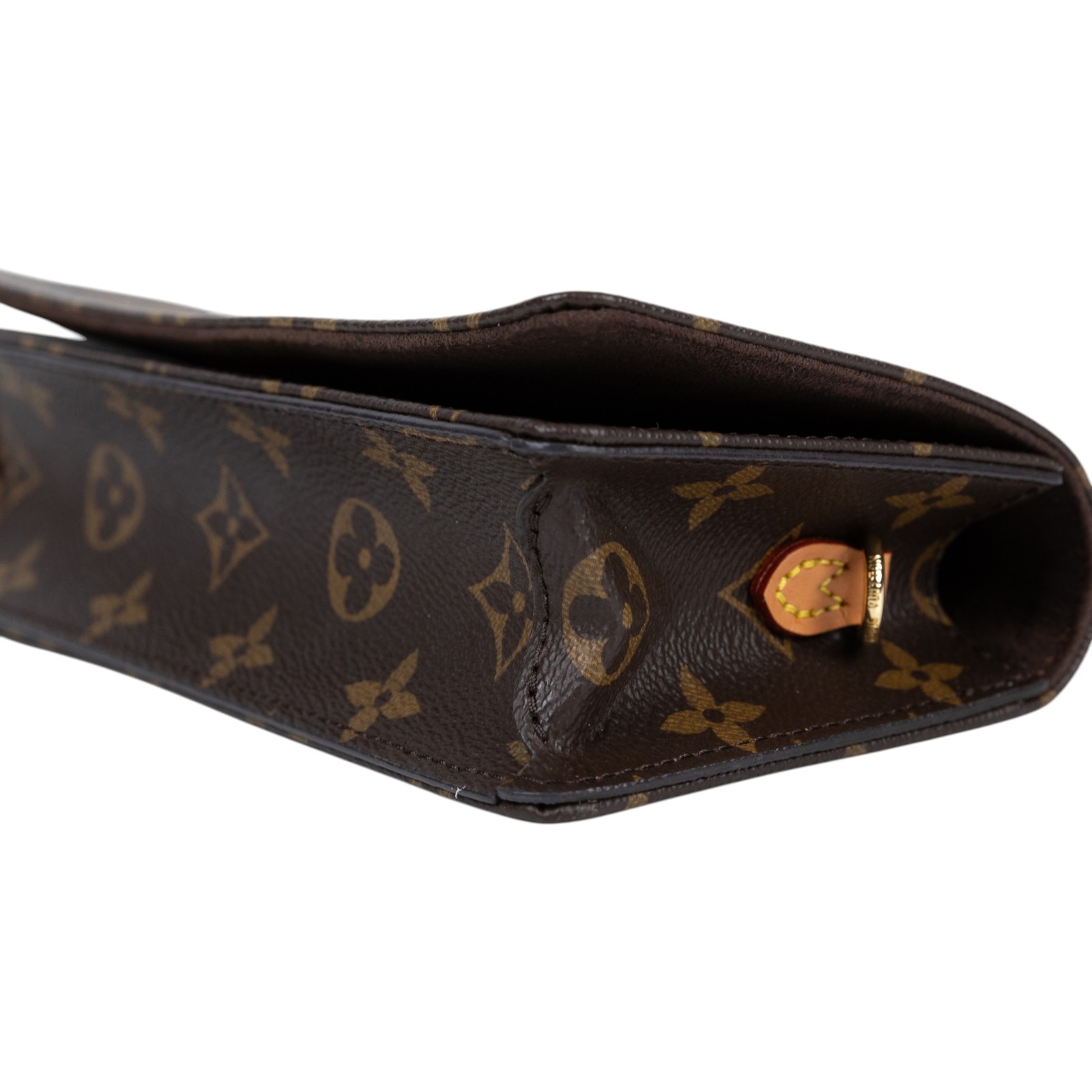 路易威登 LOUIS VUITTON Wallet On Chain Lily 三合一 斜挎包 經典原花 帆布 錢包 M82509 晶片款  鏈帶