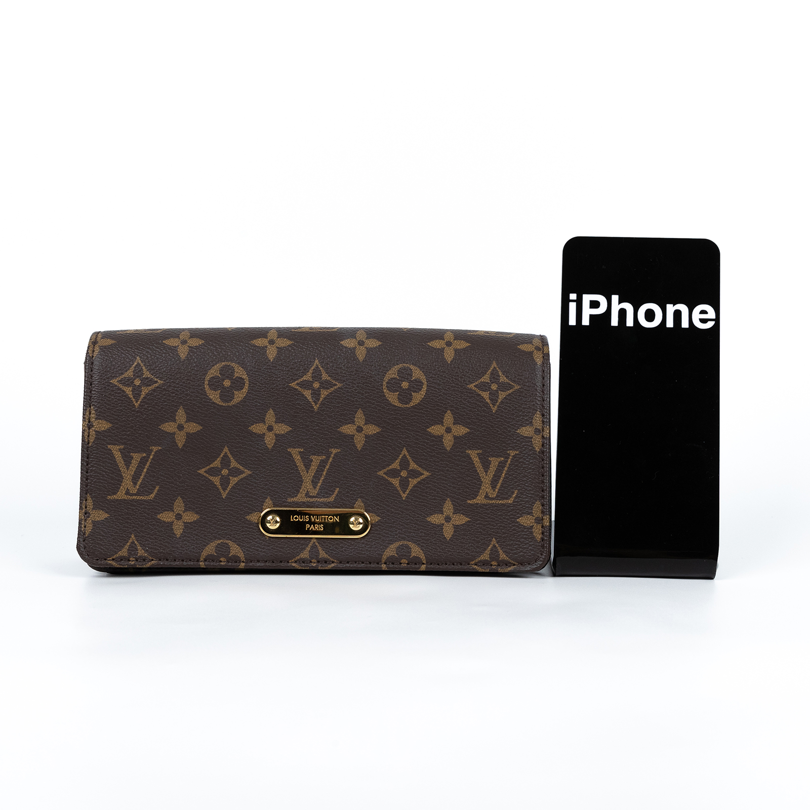 路易威登 LOUIS VUITTON Wallet On Chain Lily 三合一 斜挎包 經典原花 帆布 錢包 M82509 晶片款  鏈帶