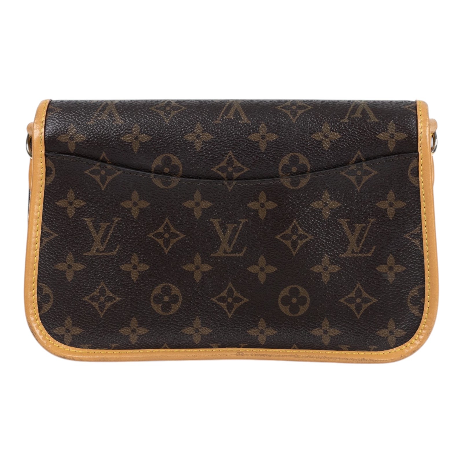 路易威登 LOUIS VUITTON Diane 腋下包法棍 單肩背包 經典帆布 M45985 原花DIANE 背帶2