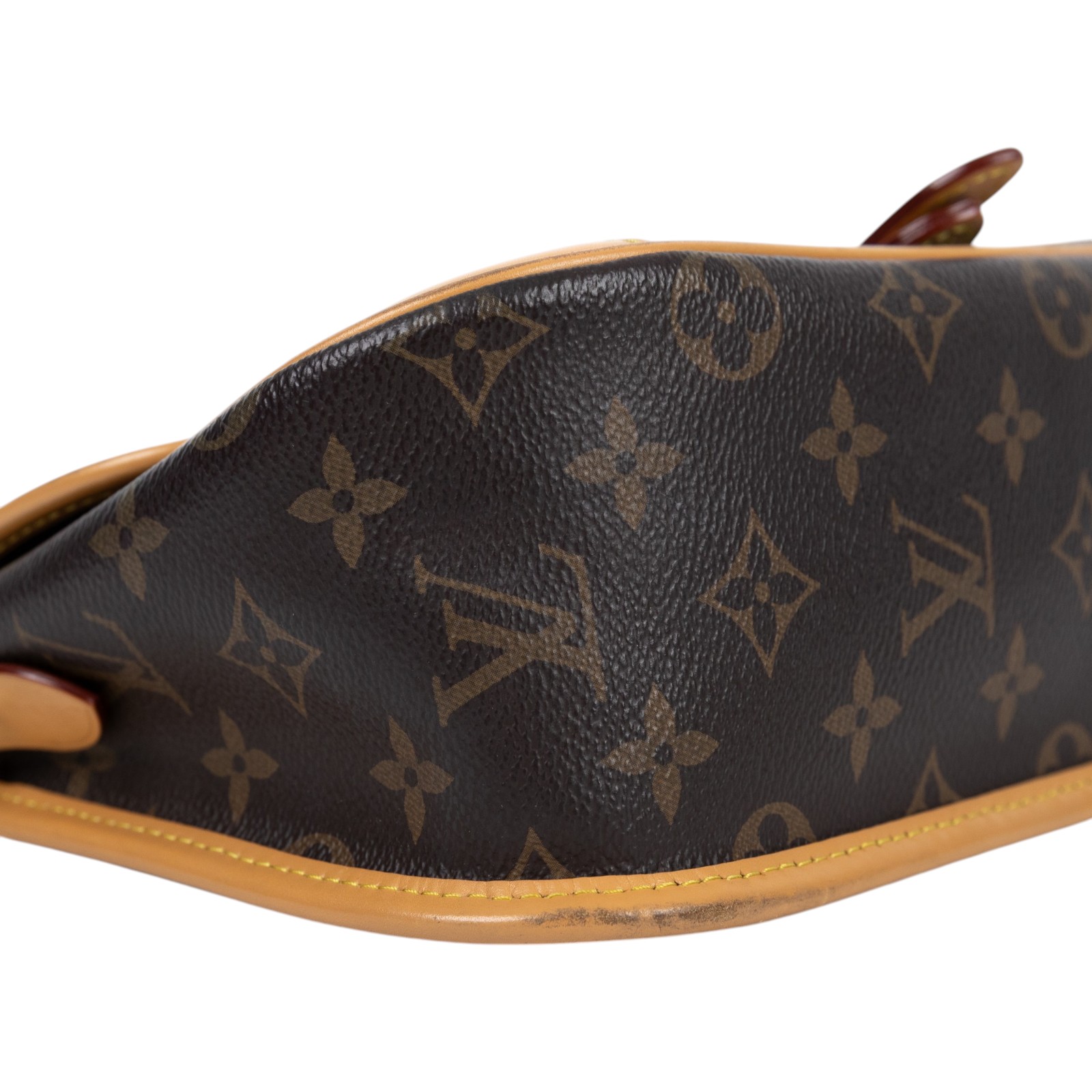 路易威登 LOUIS VUITTON Diane 腋下包法棍 單肩背包 經典帆布 M45985 原花DIANE 背帶2